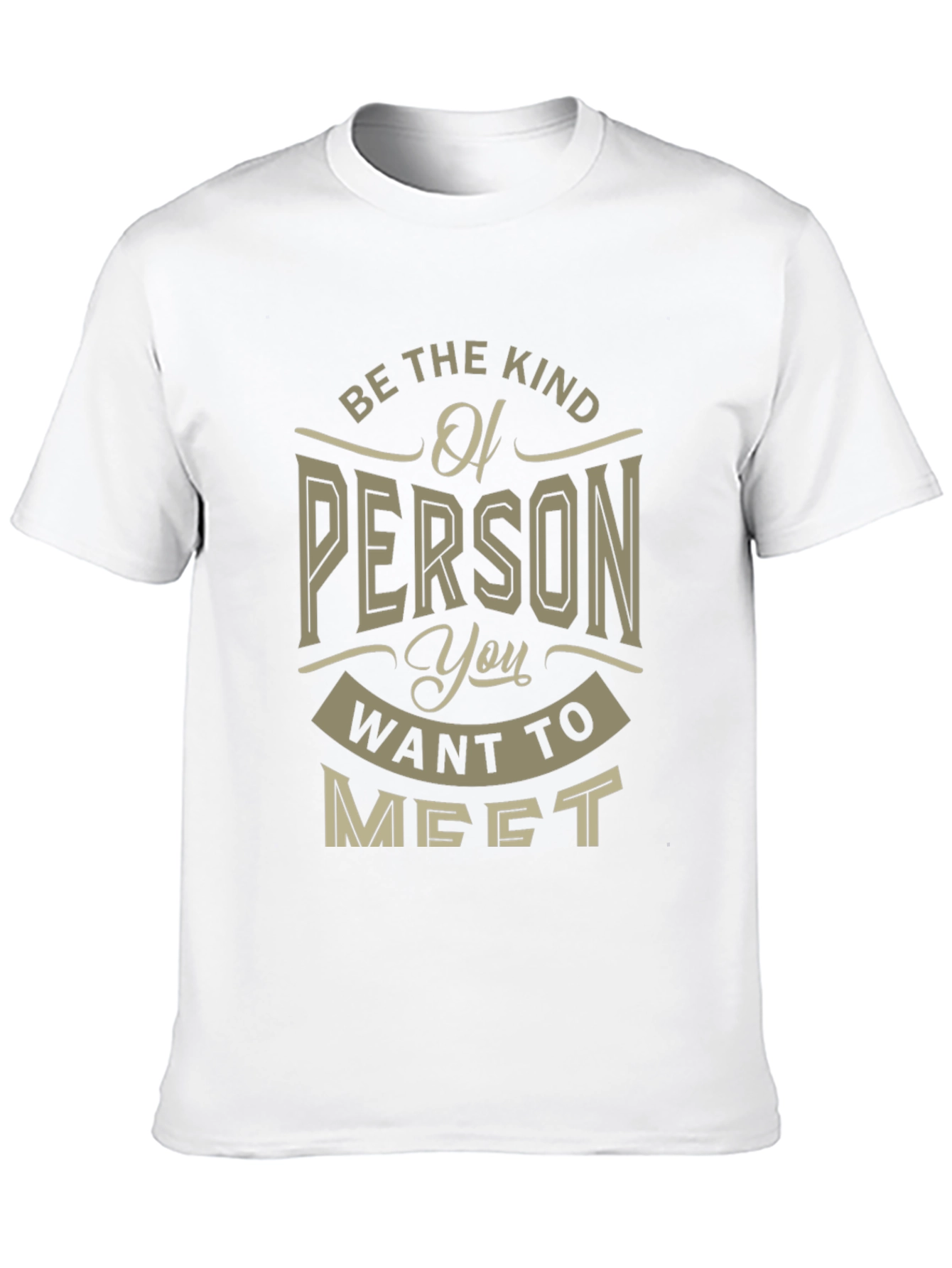 Black Be the Kind of Person T-Shirt view 10