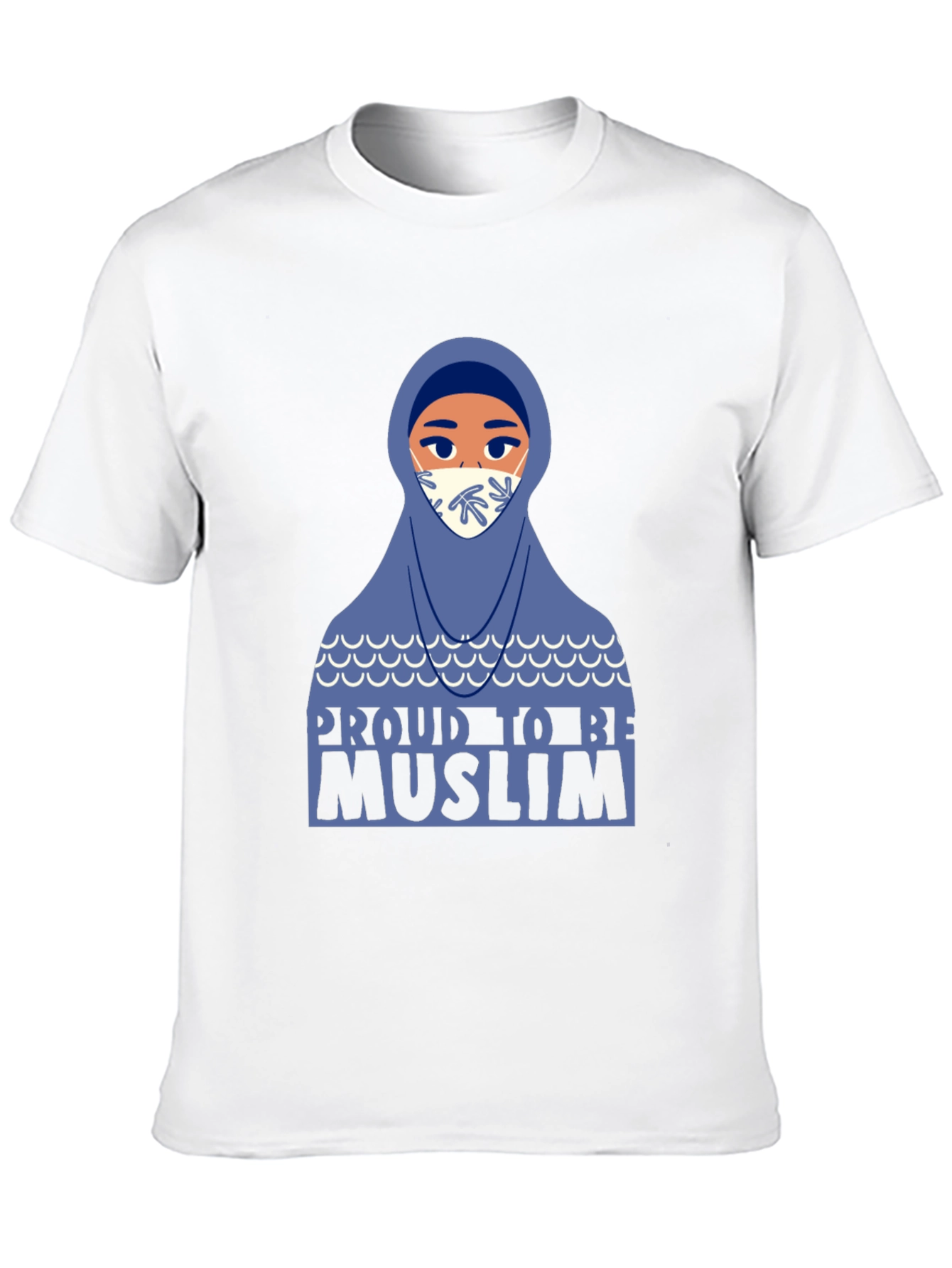 Black Proud to be Muslim T-Shirt view 10