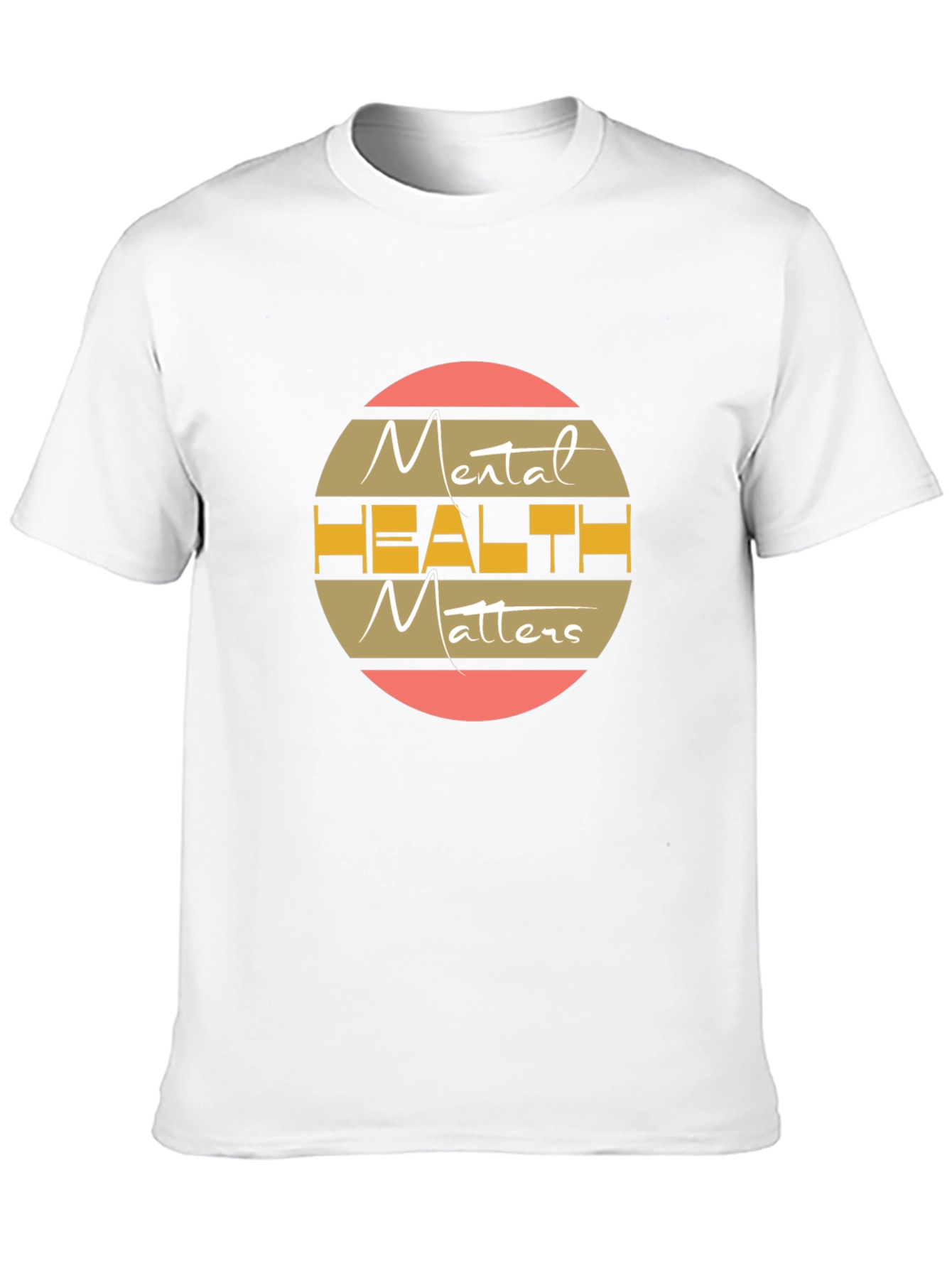 Black Mental Health Matters Graphic Tee - Black view 10