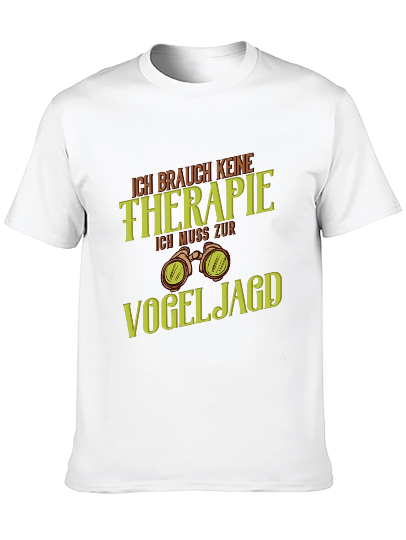 Black Bird Watching T-Shirt - No Therapy Needed view 10