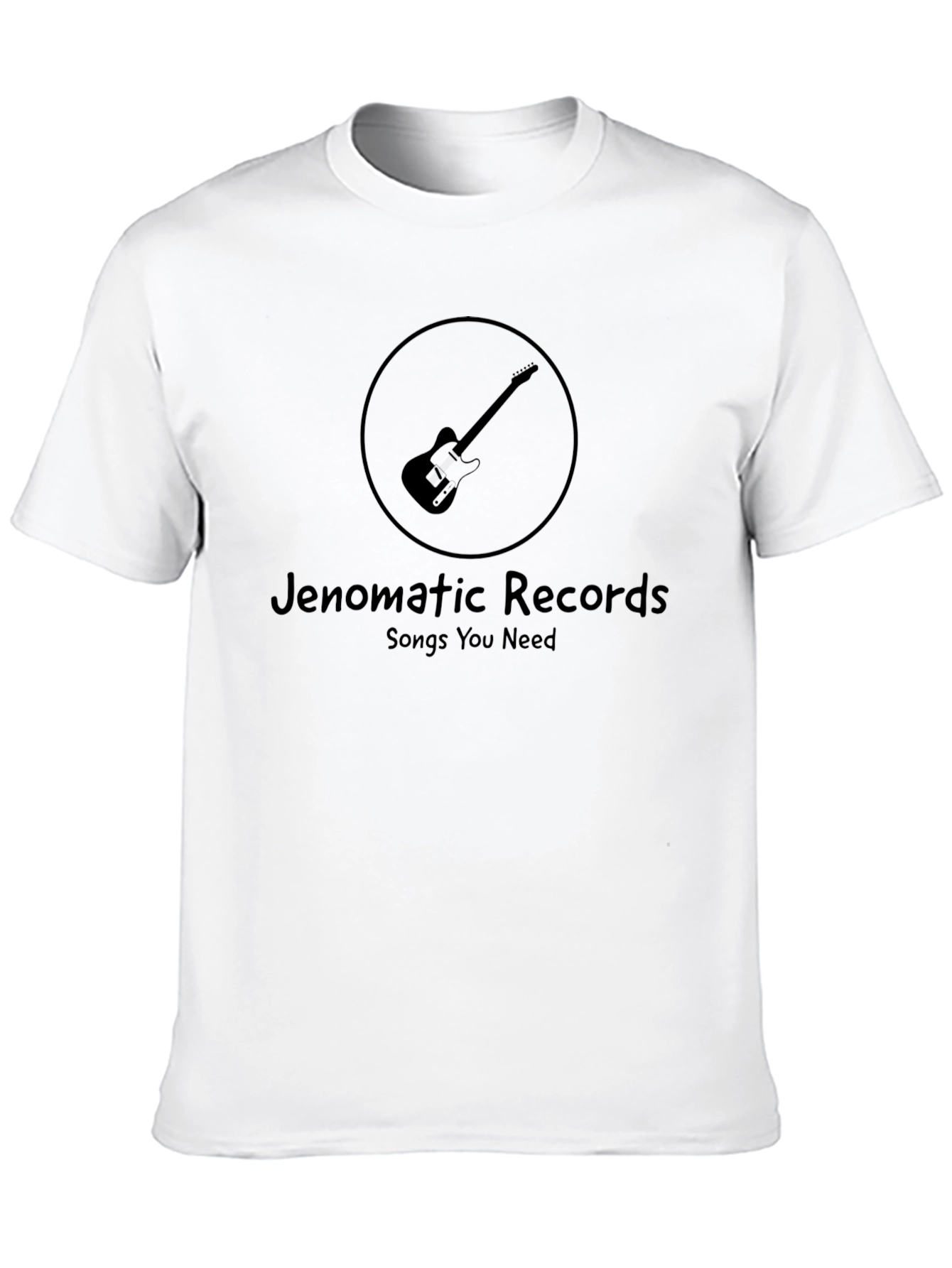 Black Jenomatic Records Black T-Shirt - Songs You Need view 10