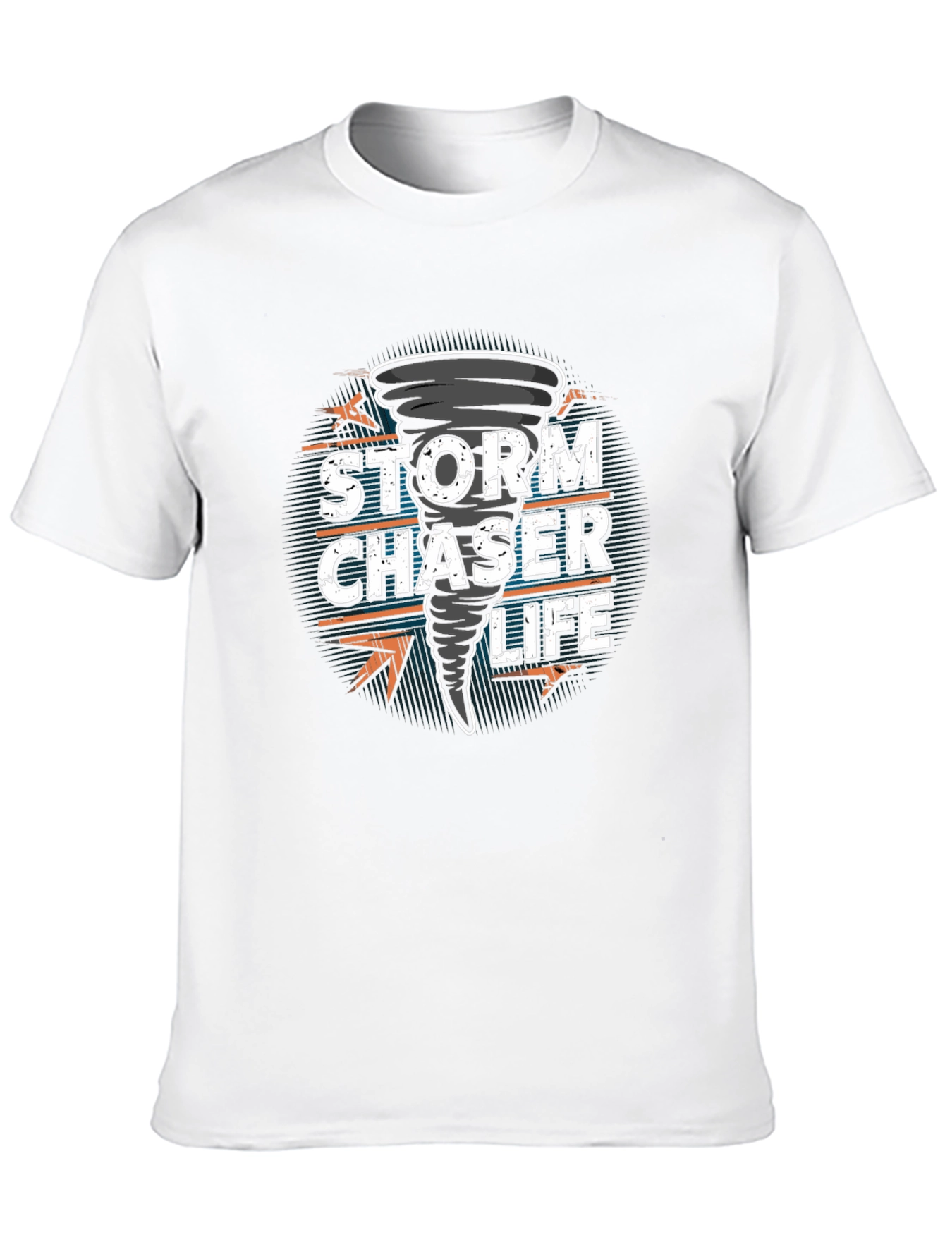 Black Storm Chaser Life Graphic Tee - Black view 10