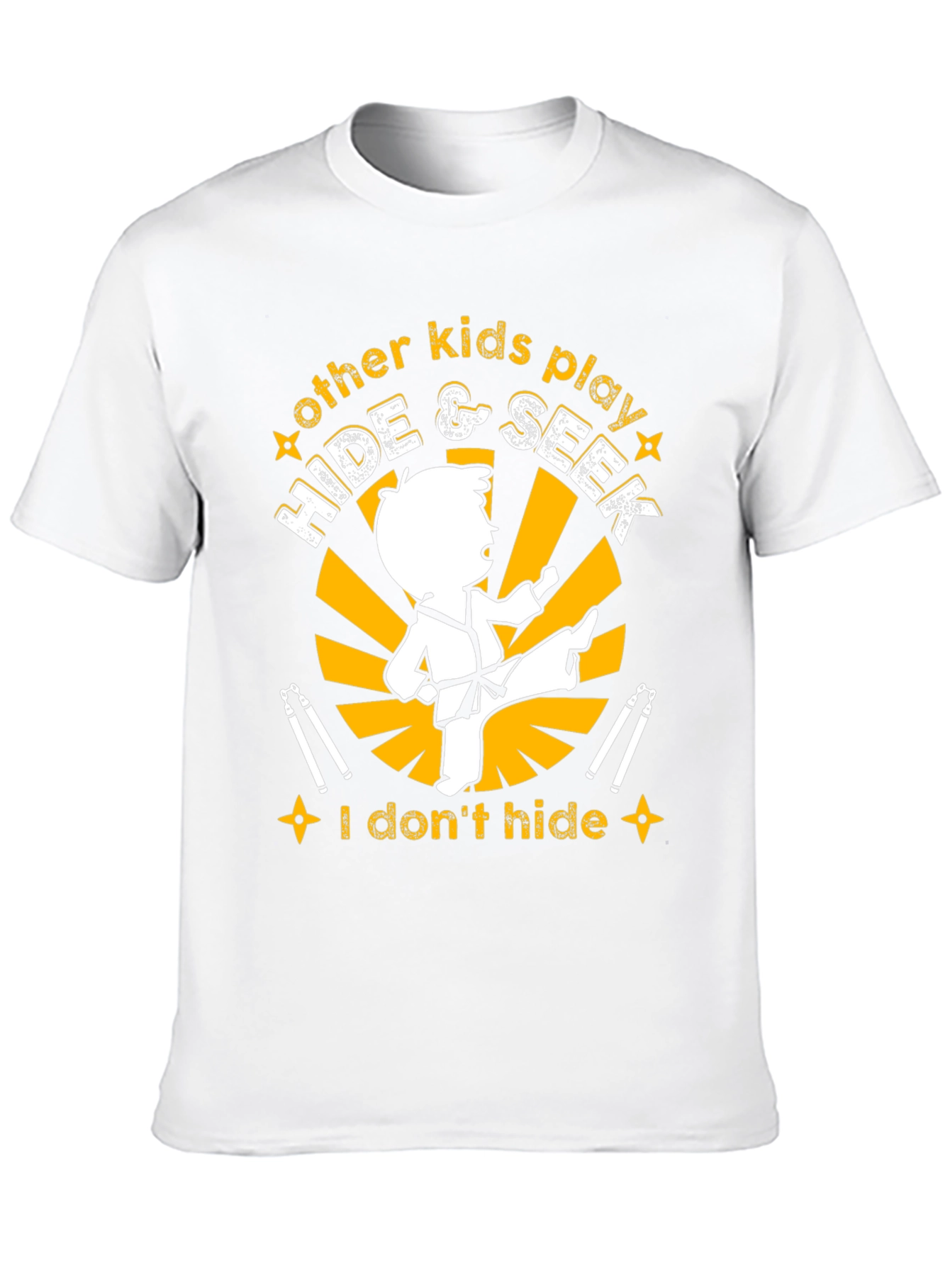 Karate Kid's T-Shirt - I Don't Hide - 10