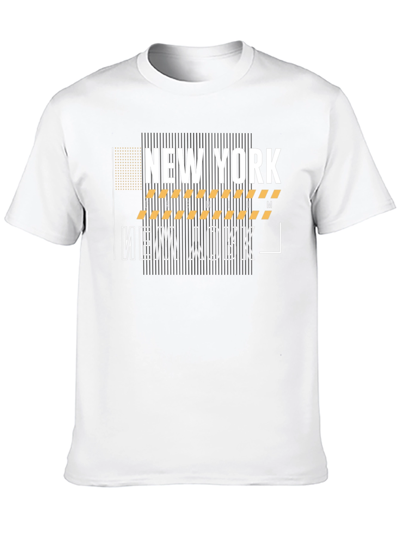 Black New York Graphic Print Black T-Shirt view 10