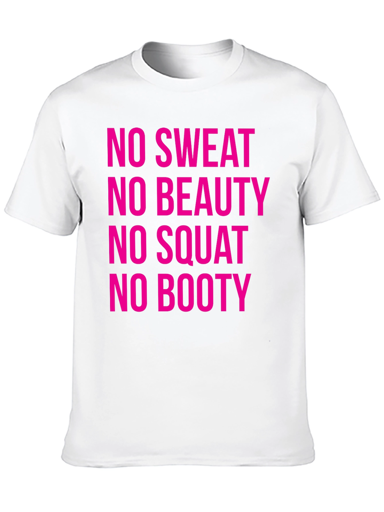Black No Sweat, No Booty Graphic Tee view 10