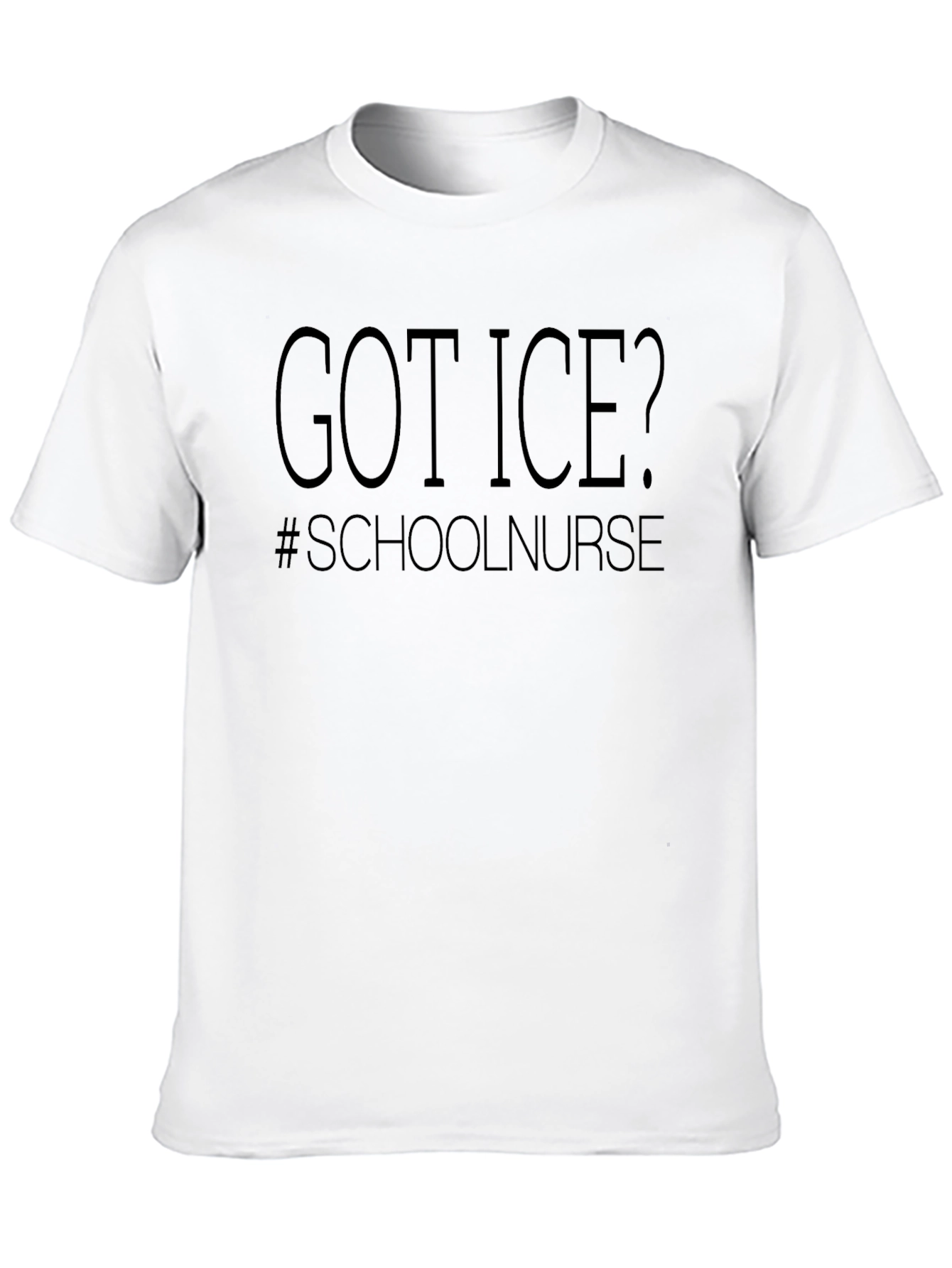Black Got Ice? School Nurse T-Shirt view 10
