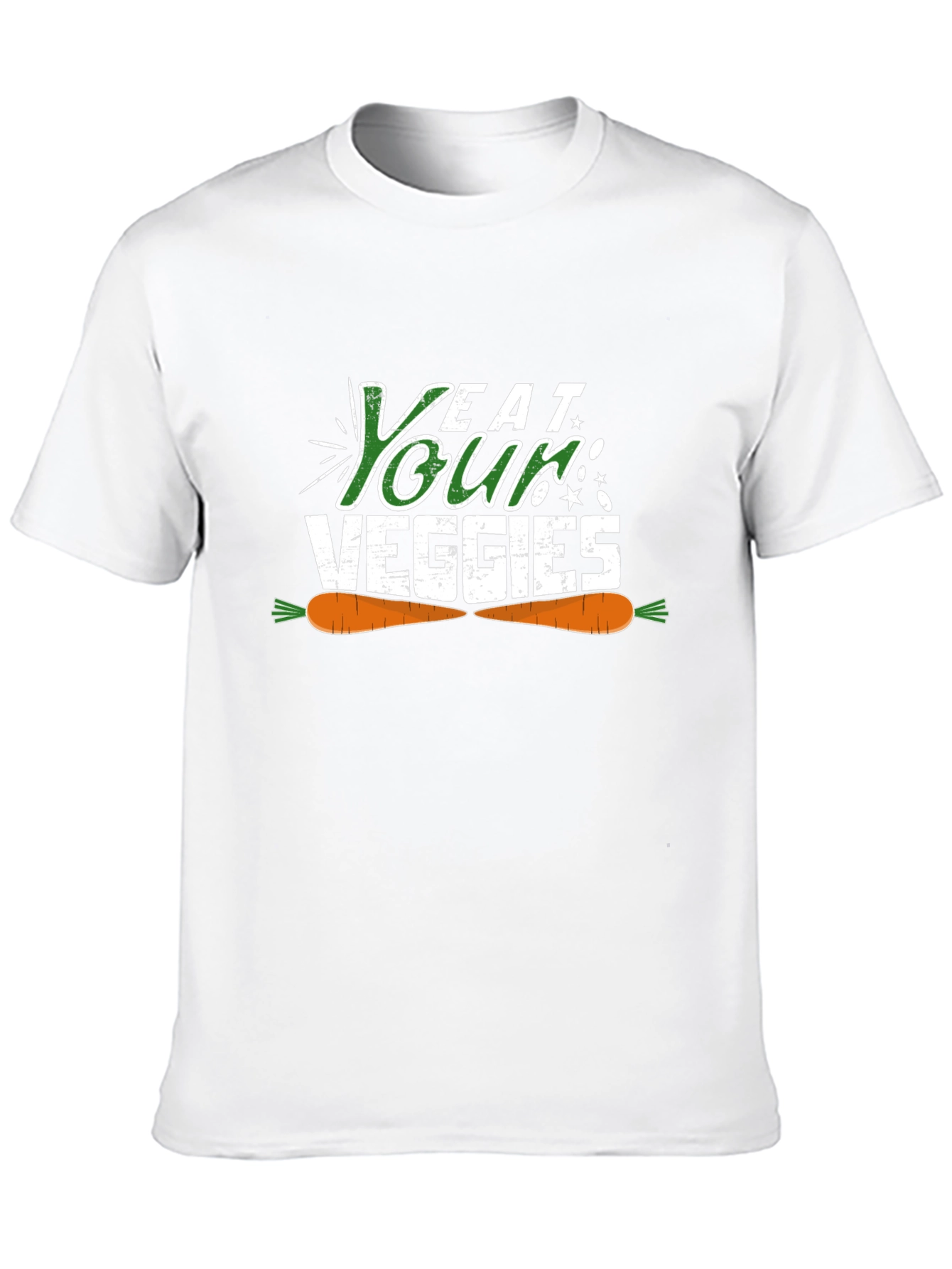 Eat Your Veggies Graphic Tee - Black - 10