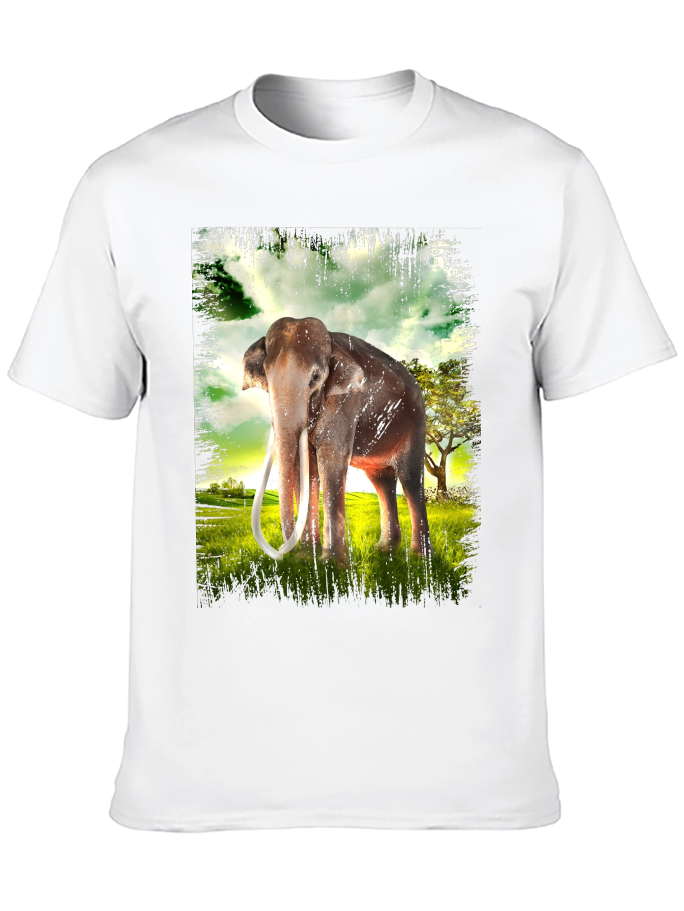 Black Elephant Graphic T-Shirt view 10