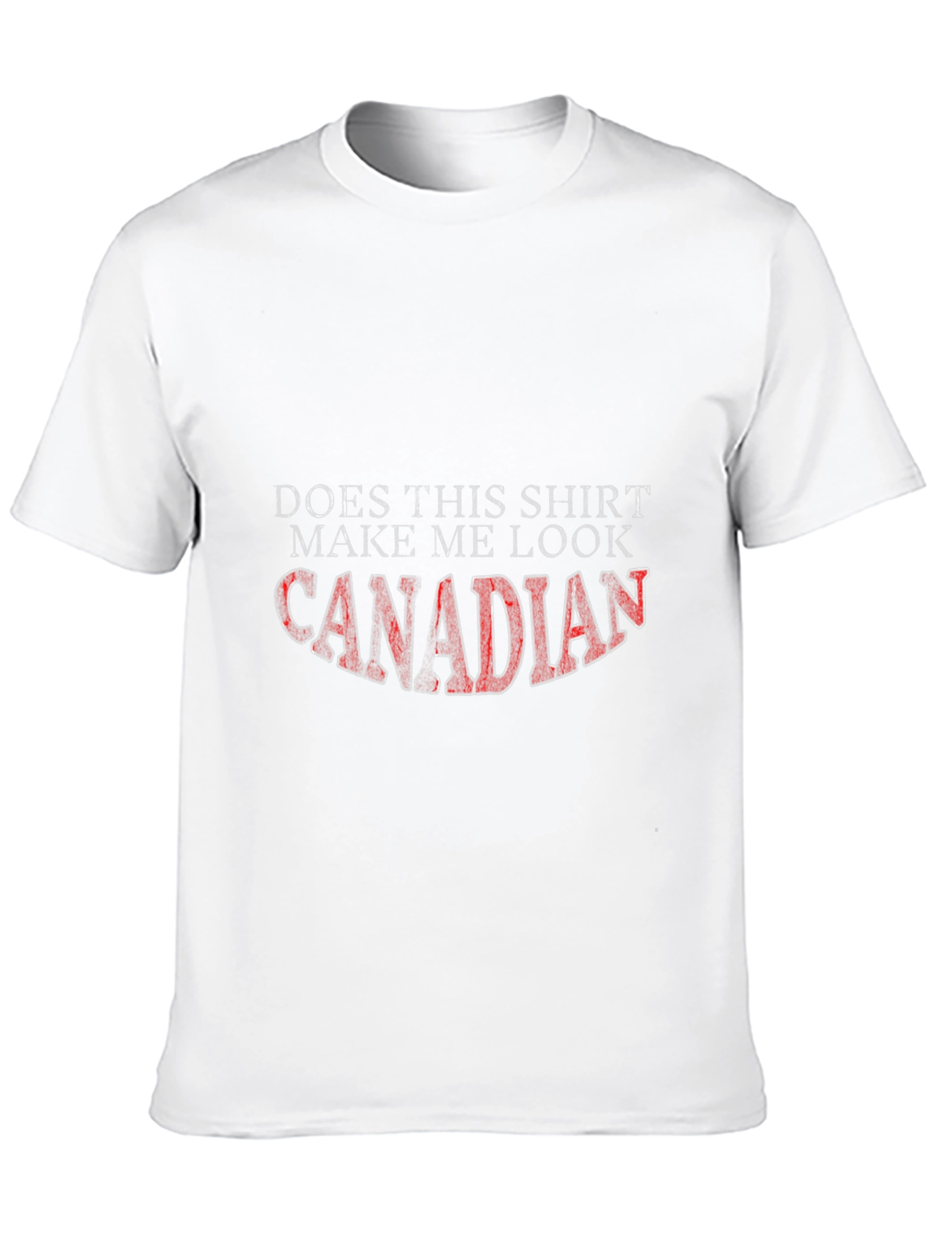 Black Canadian Graphic T-Shirt - Black, Humorous Design view 10