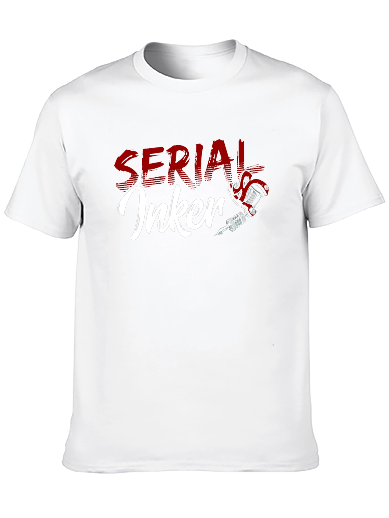 Black Serial Inker Tattoo Artist T-Shirt - Black view 10