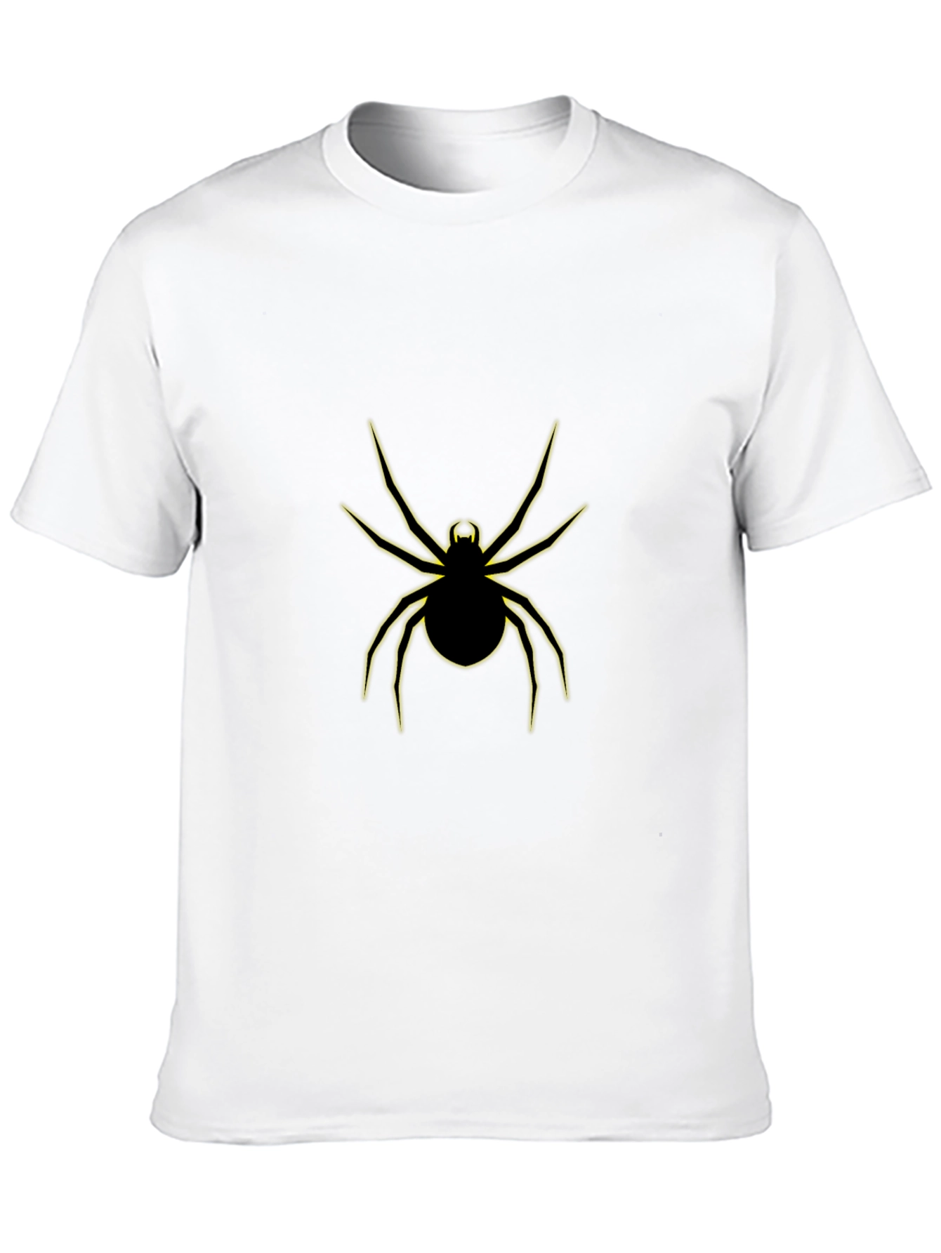 Black Black Spider Graphic Tee - Creepy Crawly Style view 10
