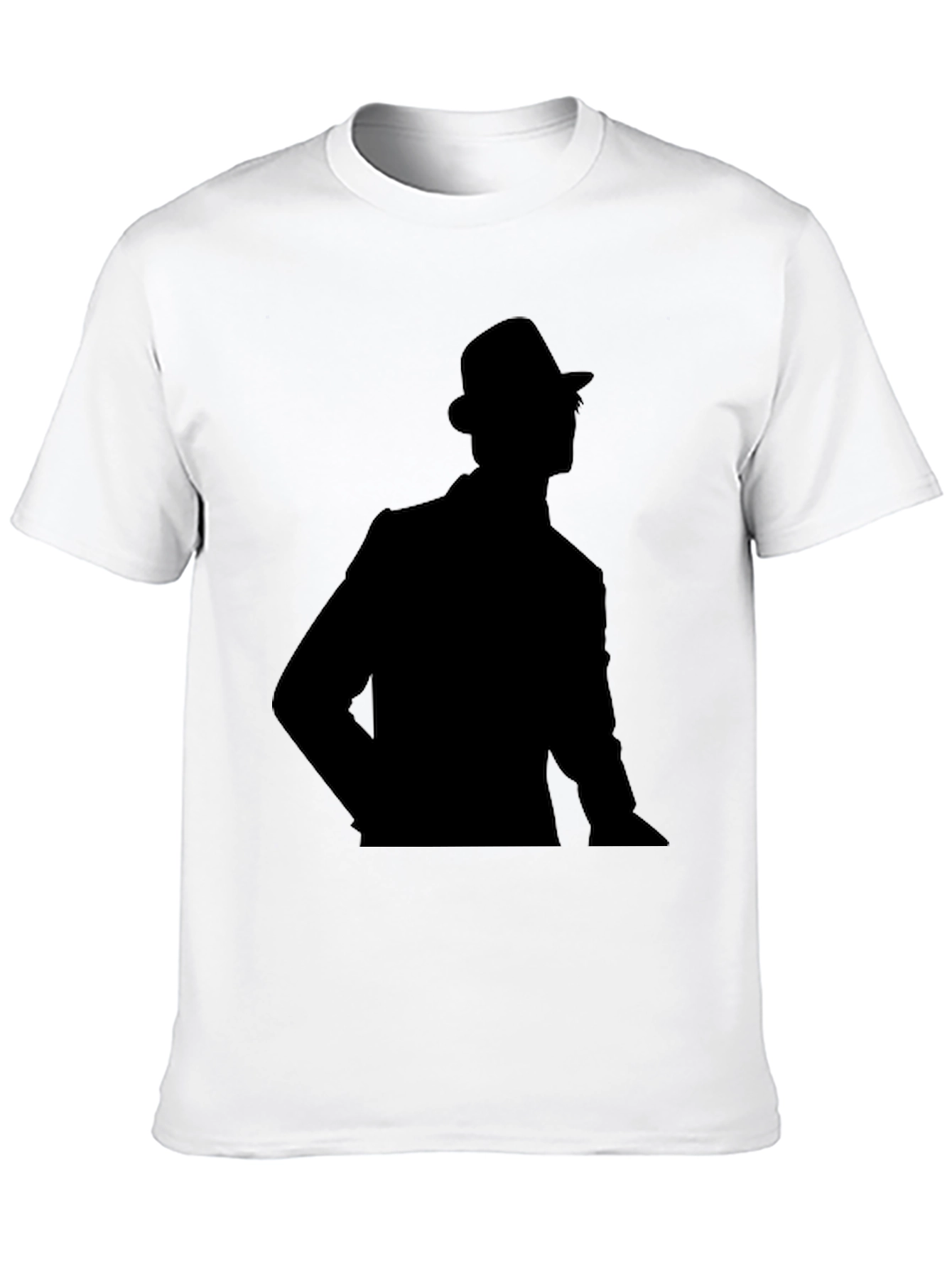 Shadow Man Black T-Shirt - 10