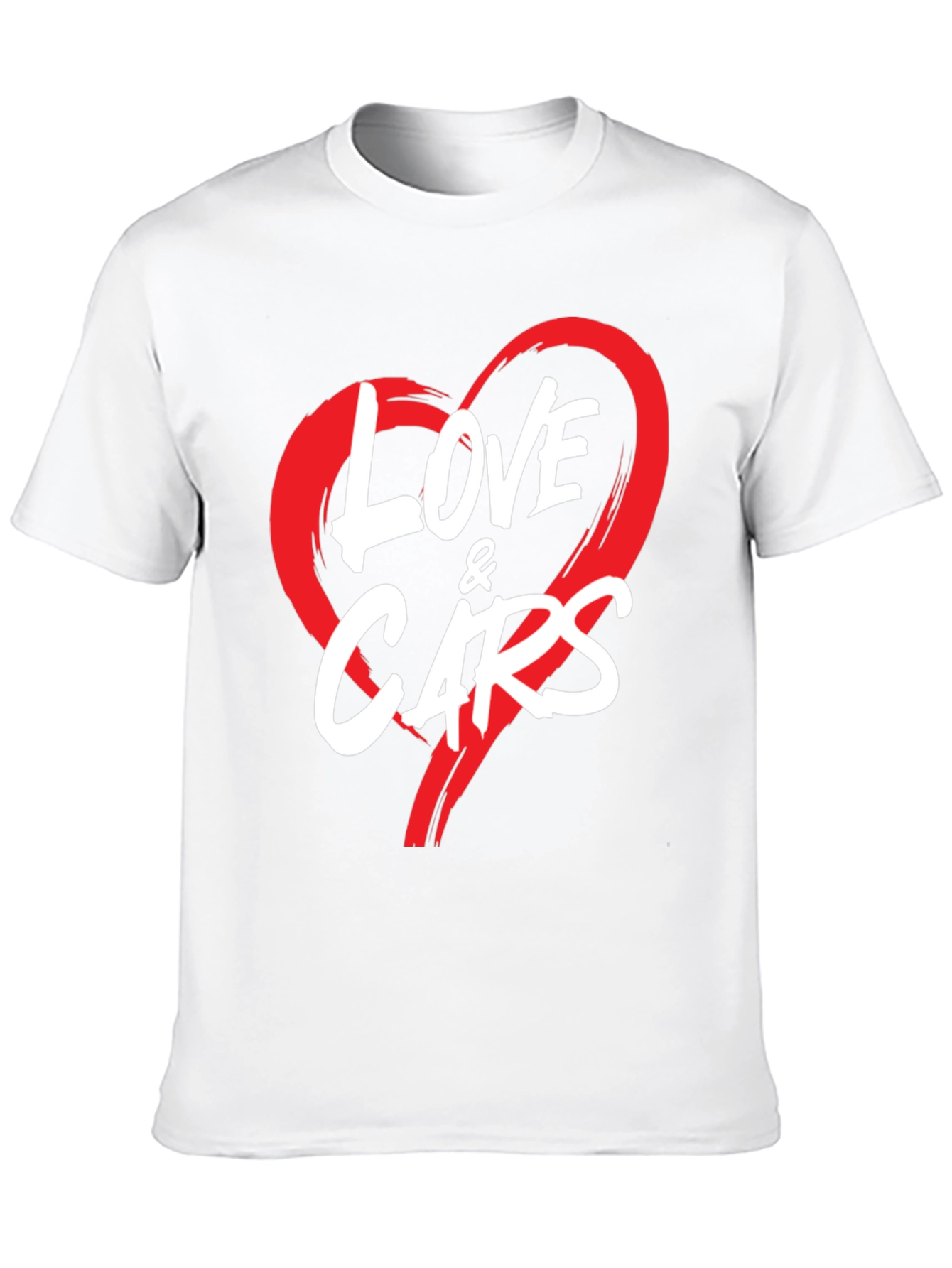 Black Love & Cars Graphic Tee - Black view 10