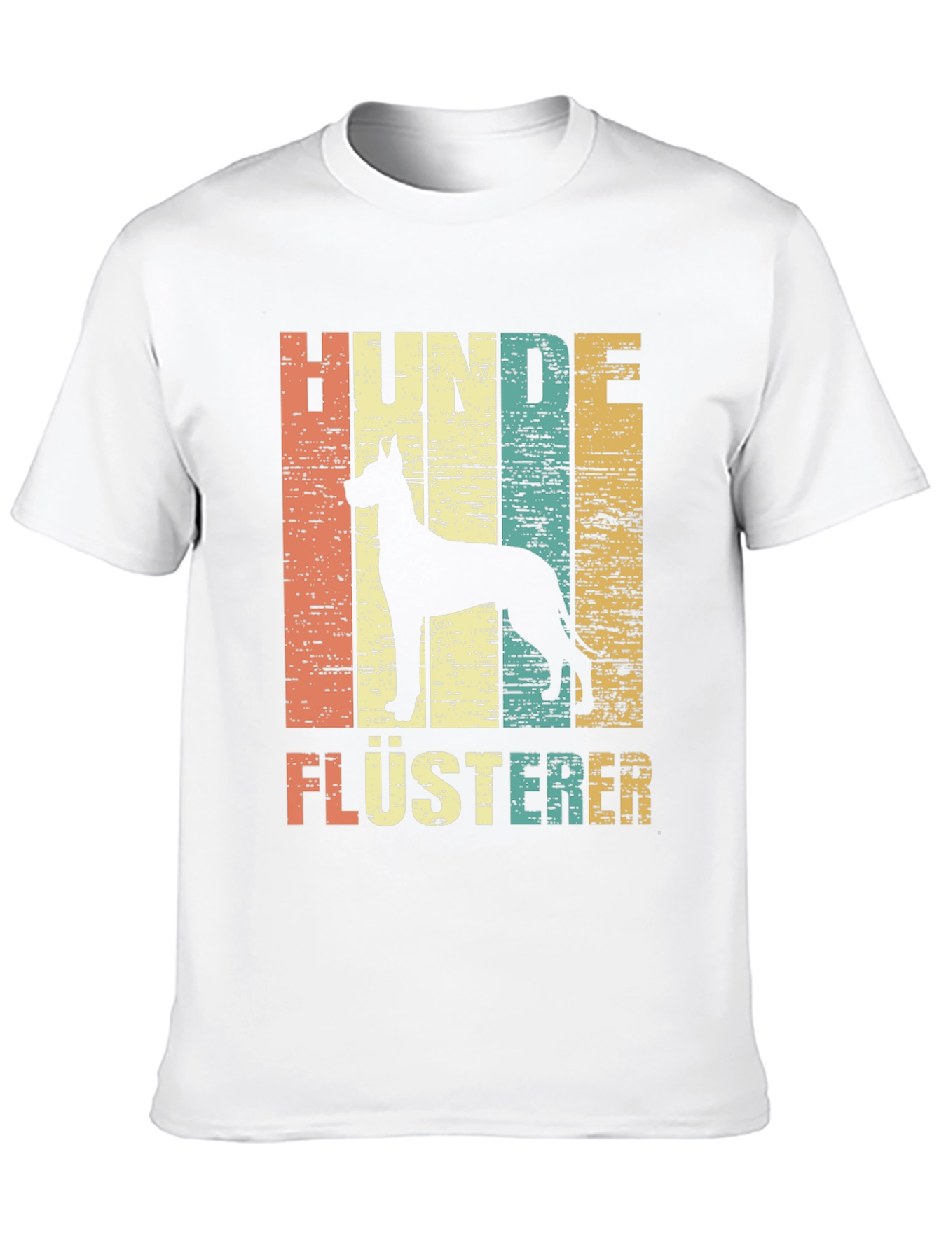 Black Hunde Flusterer Dog Whisperer Graphic Tee view 10