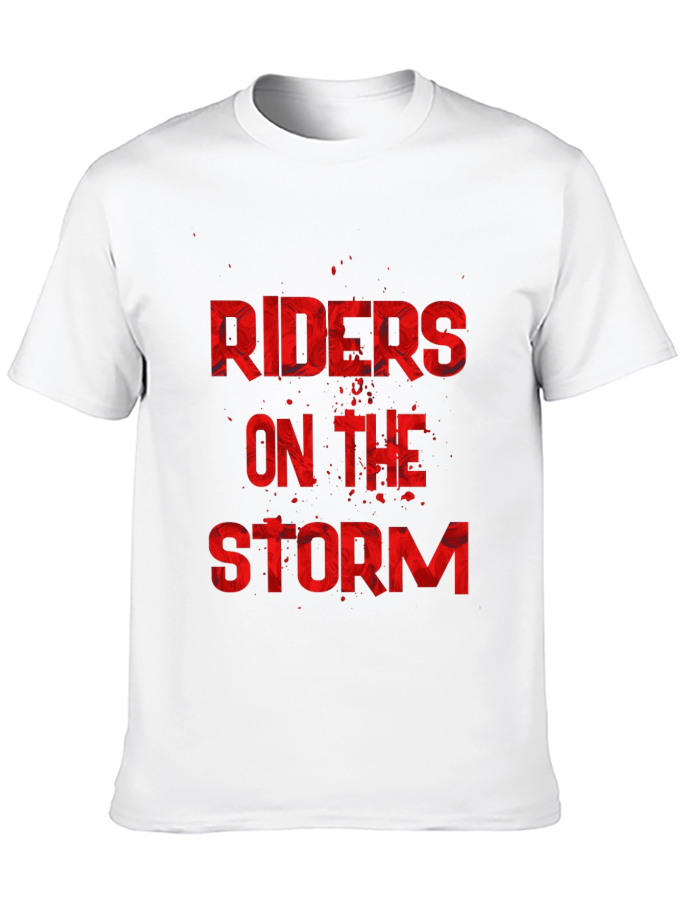 Black Riders on the Storm Graphic T-Shirt - Black view 10
