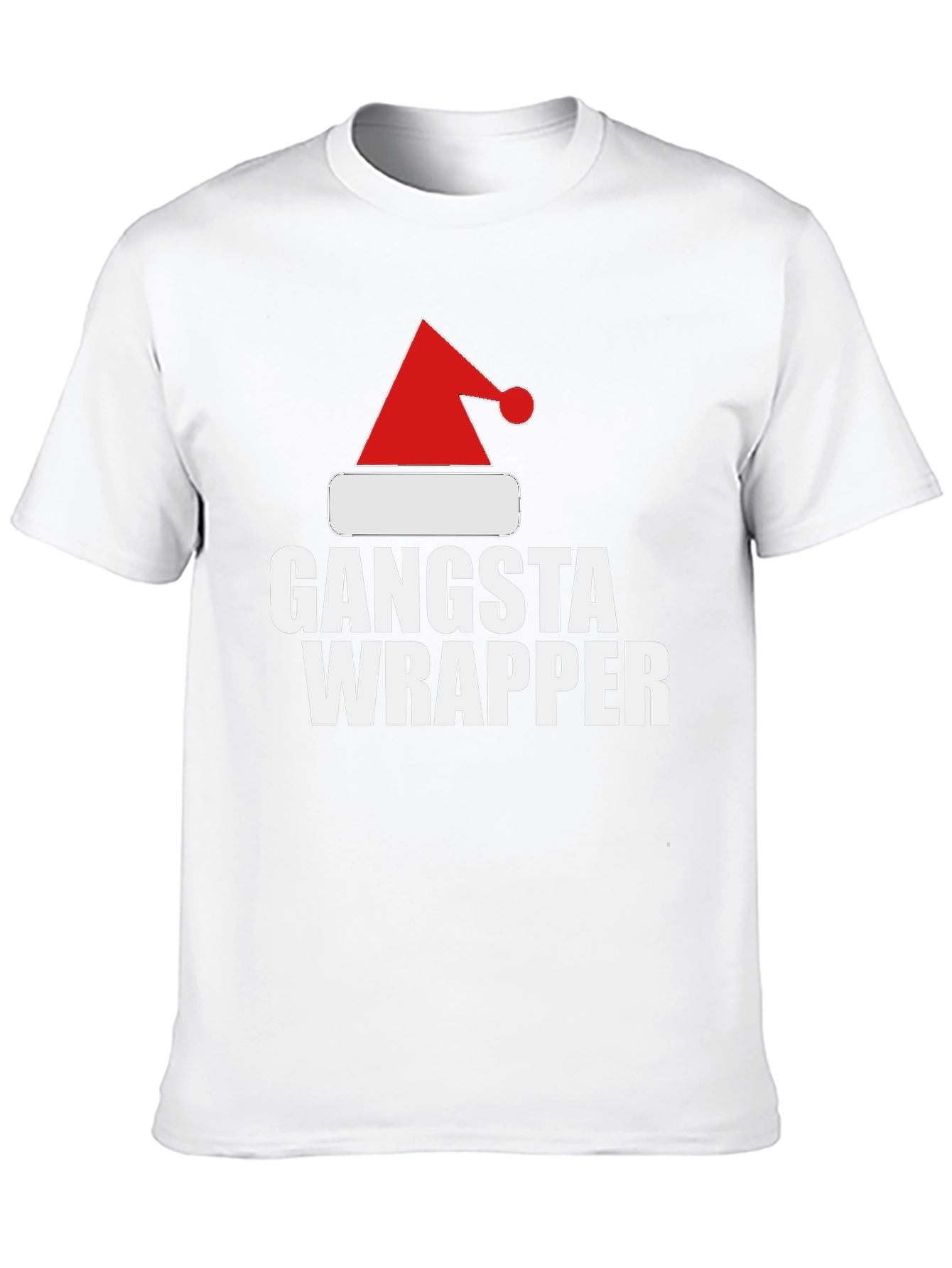 Black Gangsta Wrapper Christmas T-Shirt view 10