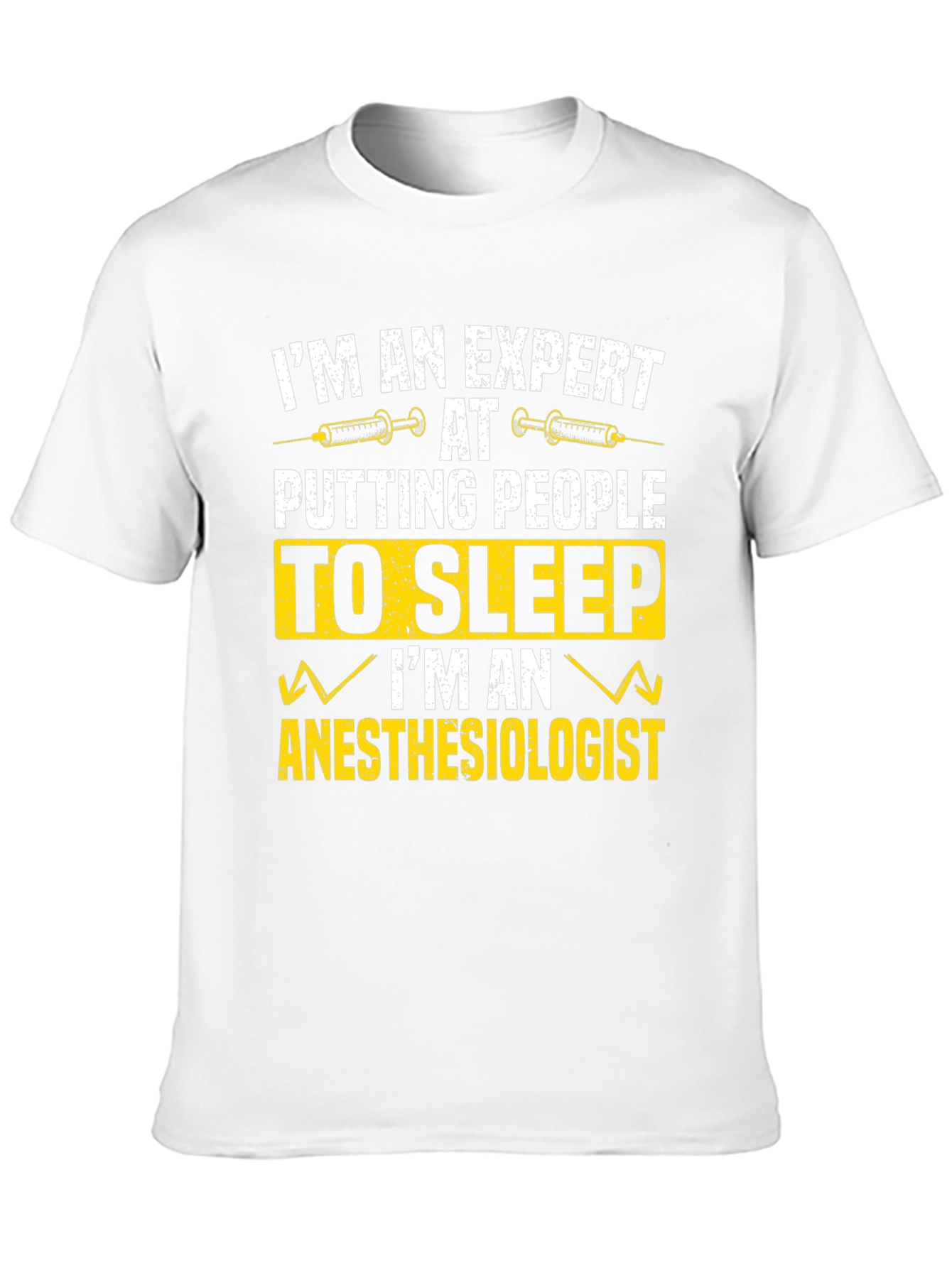 Black Anesthesiologist Expert T-Shirt - Funny Medical Tee view 10