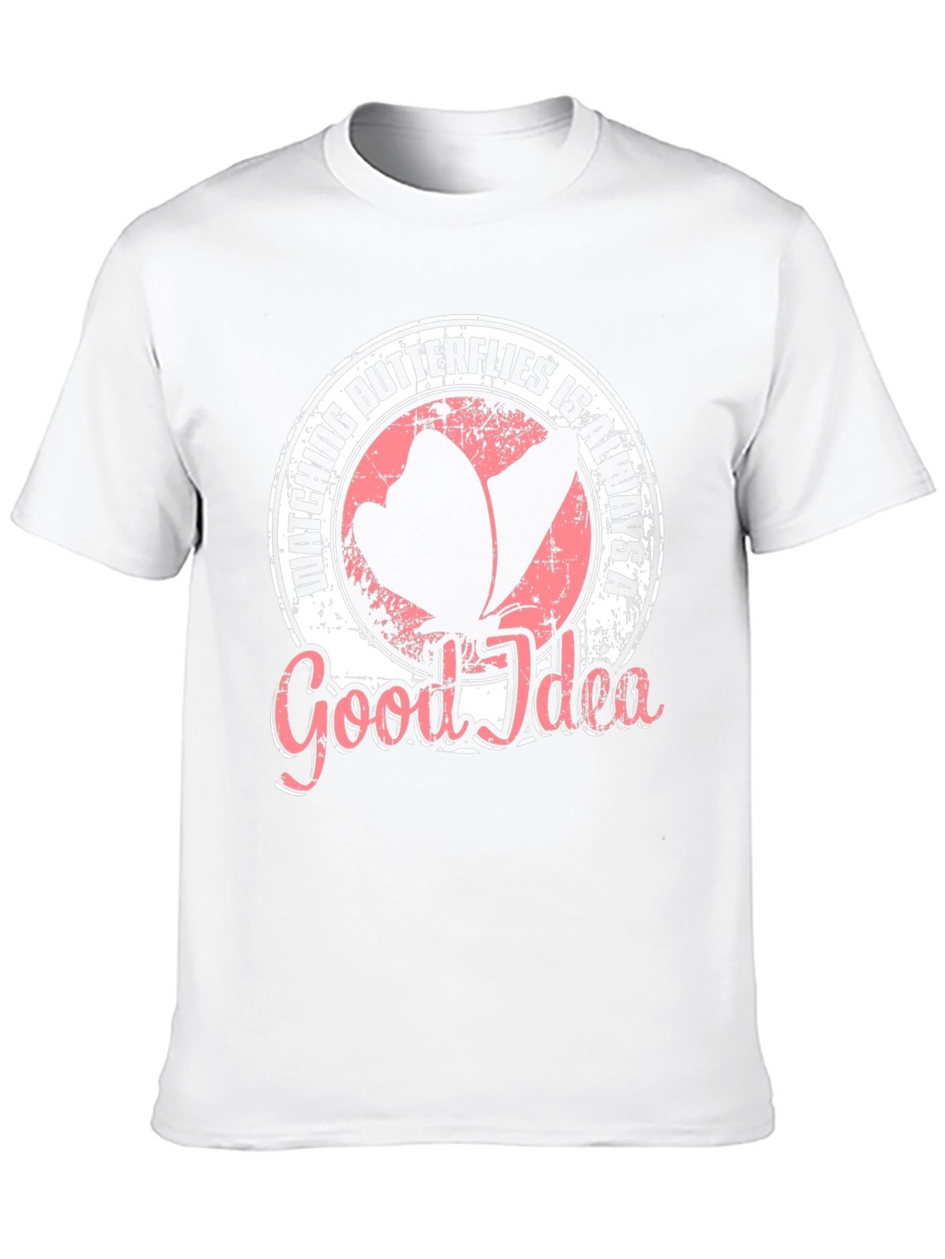 Black Butterfly Watching Graphic Tee - A Good Idea! view 10