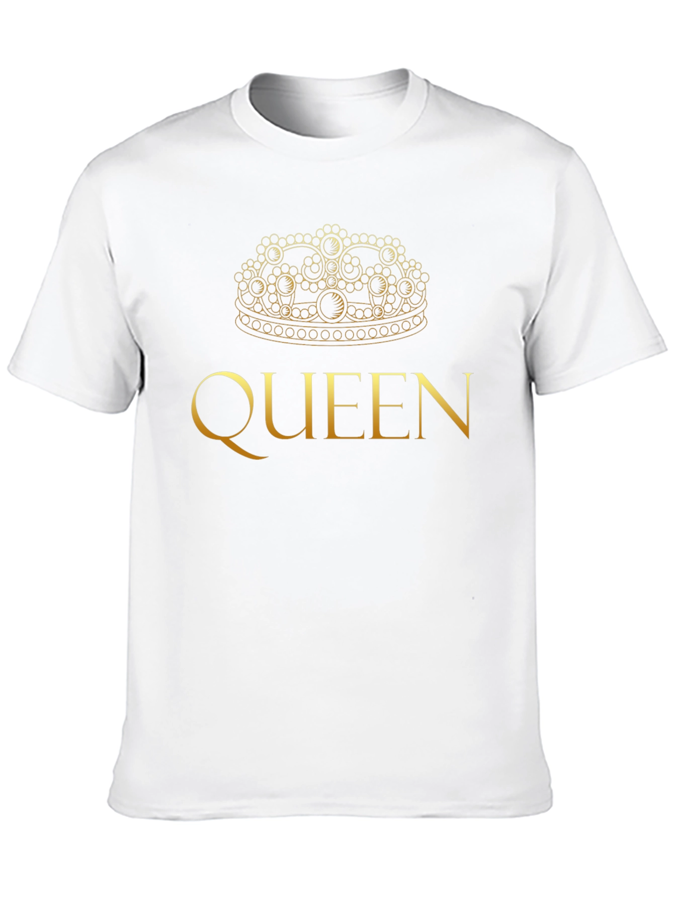 Black Queen Crown Graphic T-Shirt - Stylish Black Tee view 10