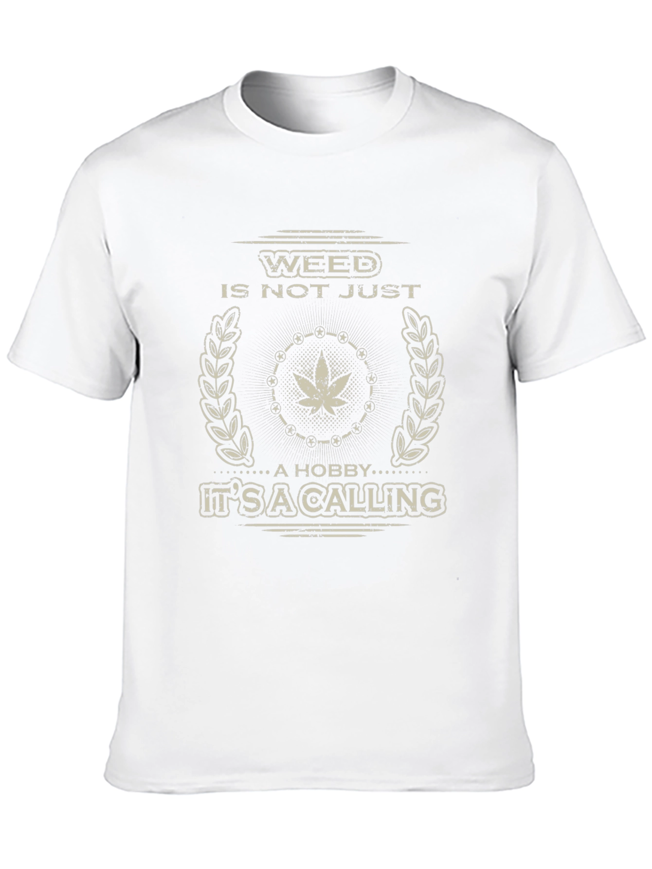 Black Weed is a Calling Graphic Tee - Black view 10