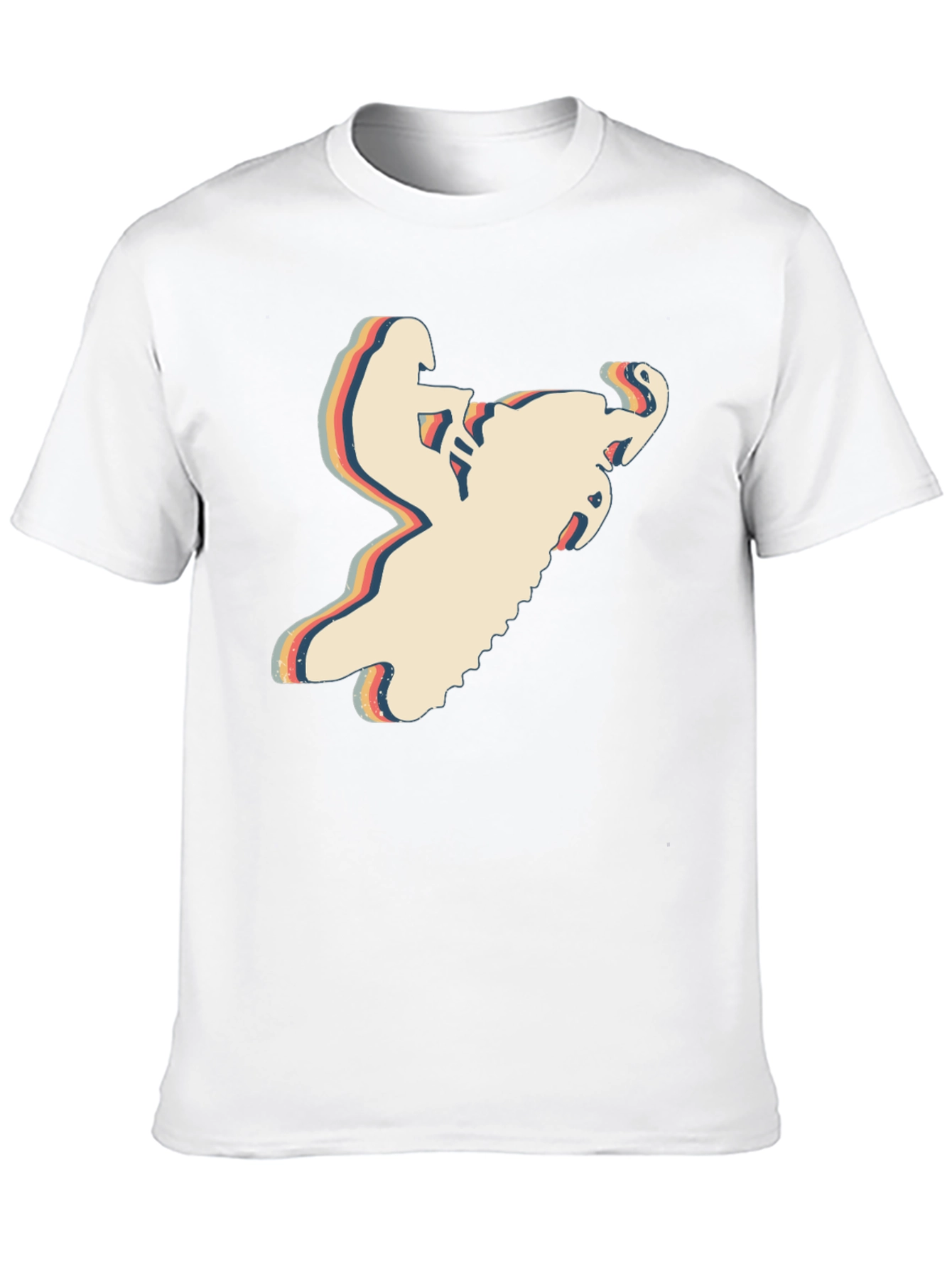 Black Retro Motocross T-Shirt - Vintage Style Ride Tee view 10