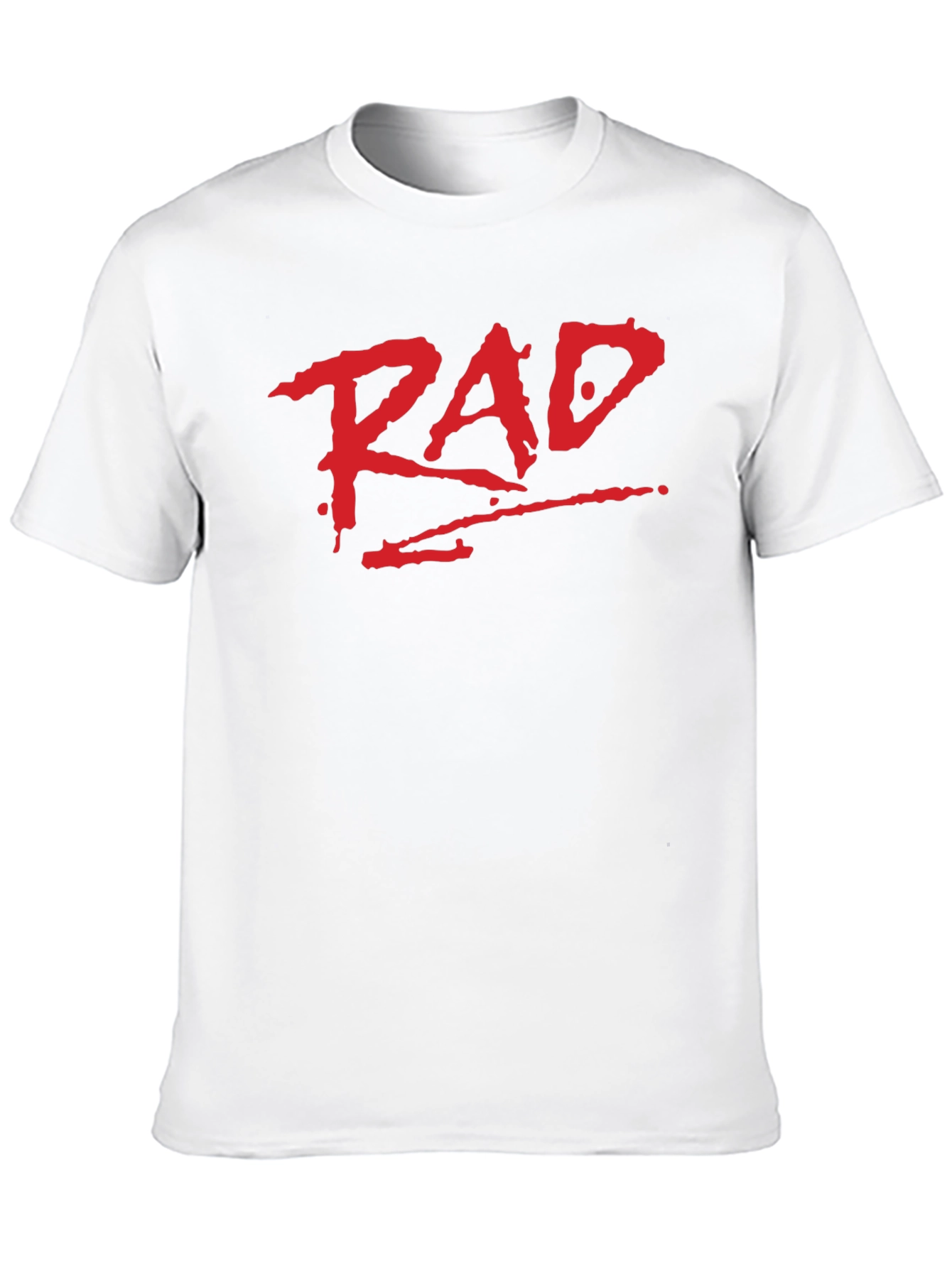 Black Rad Graphic Print T-Shirt view 10