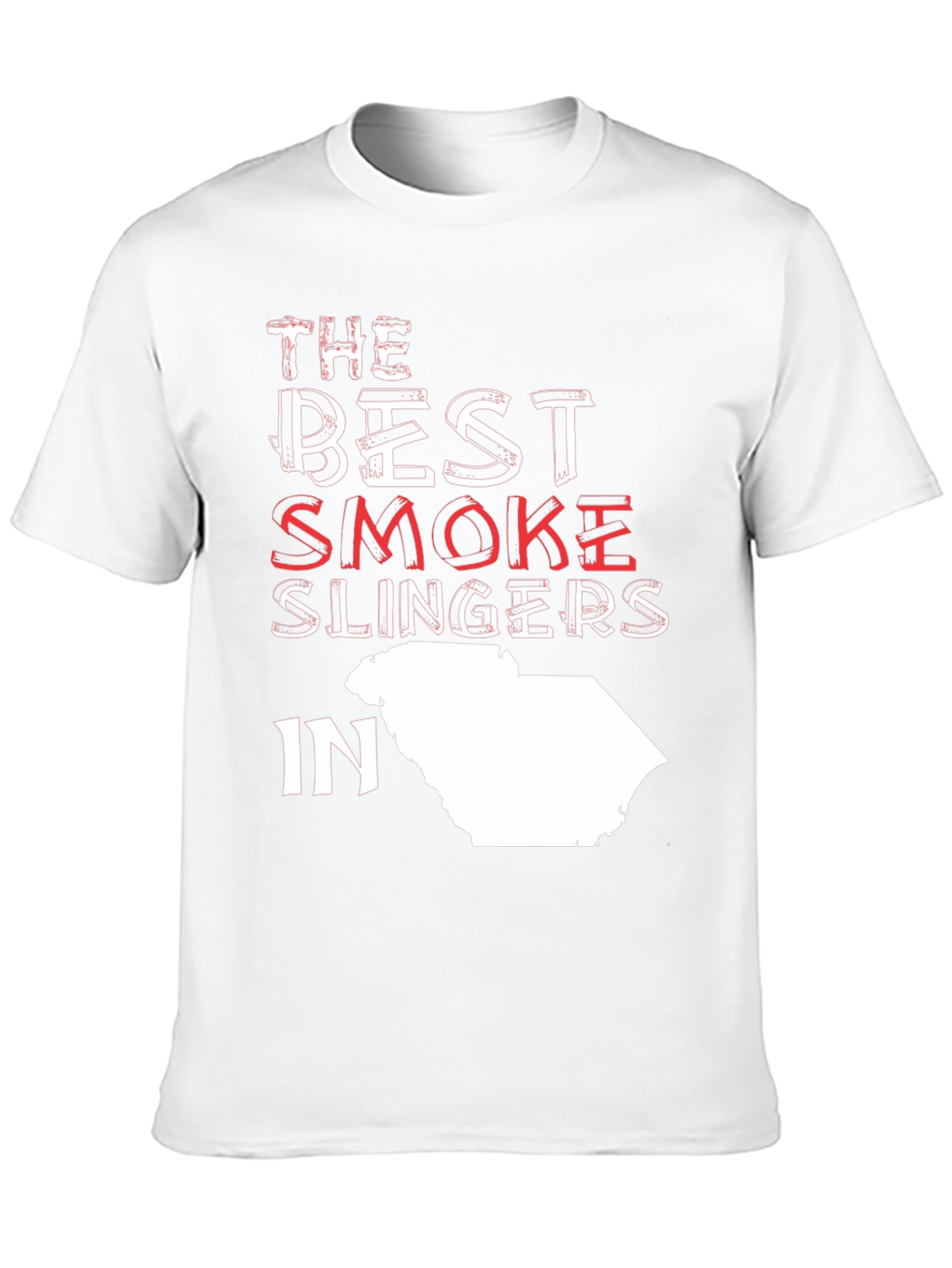 Black Best Smoke Slingers T-Shirt - Stylish Novelty Tee view 10