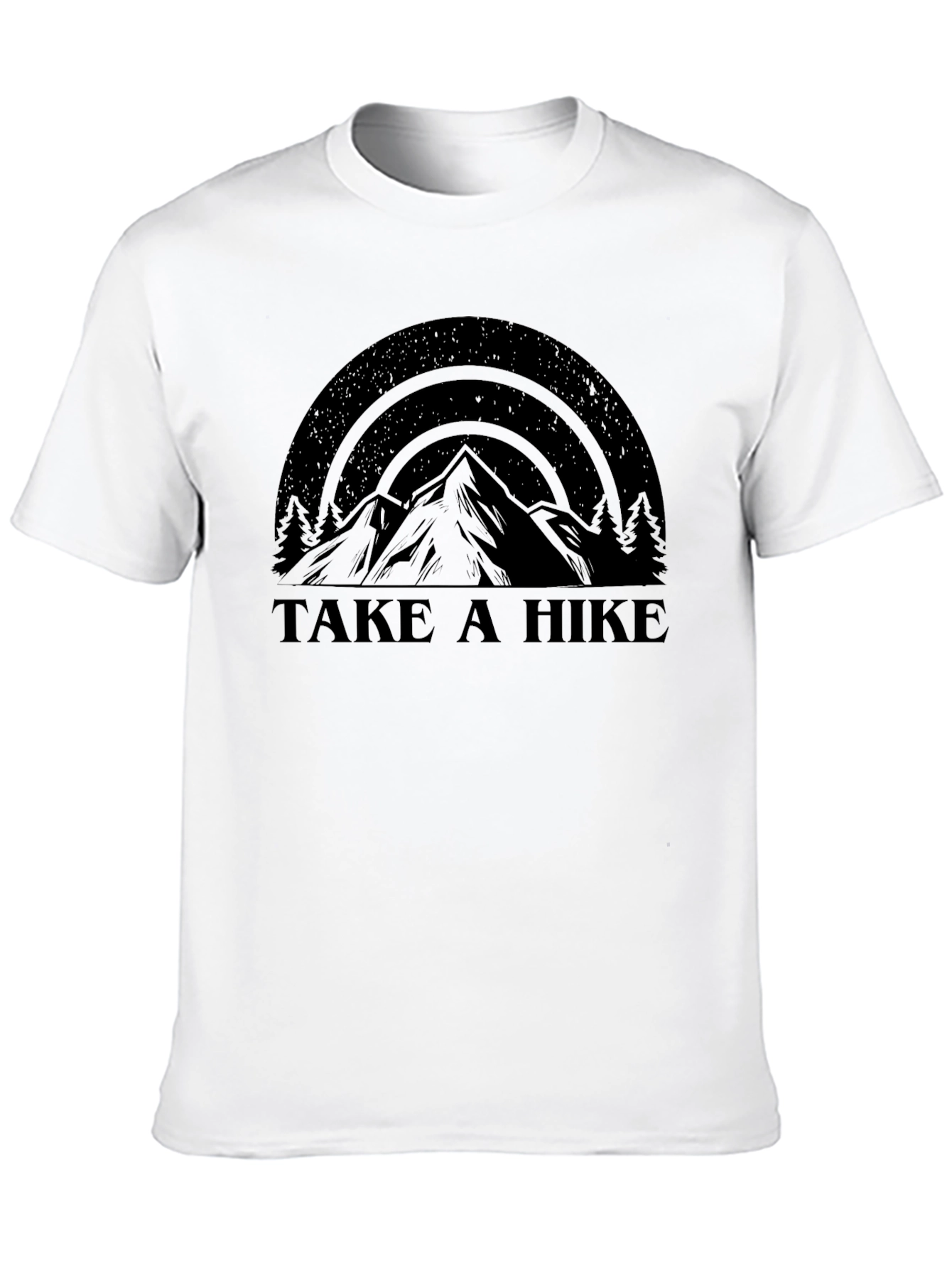 Black Take a Hike Graphic Tee - Adventure Awaits! view 10