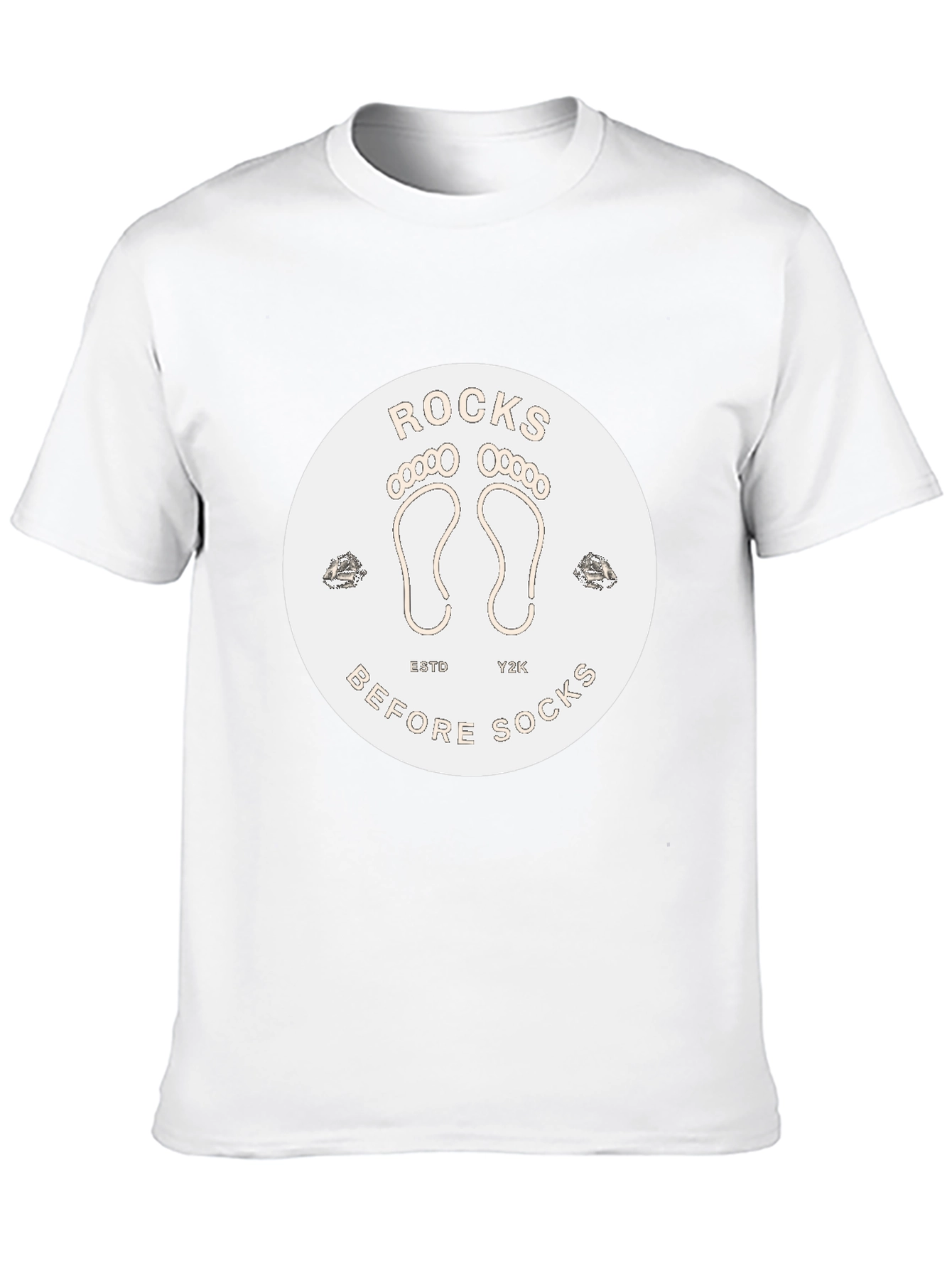 Black Rocks Before Socks Black T-Shirt view 10