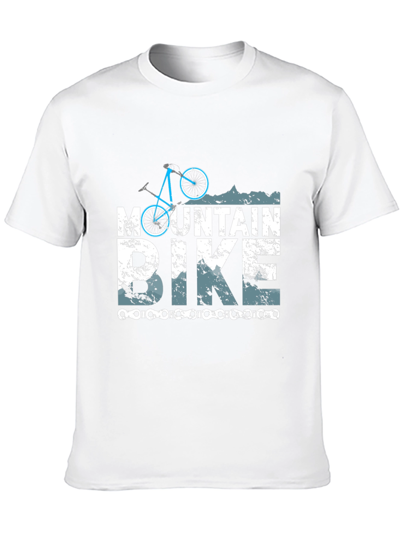 Black Mountain Bike Graphic T-Shirt view 10