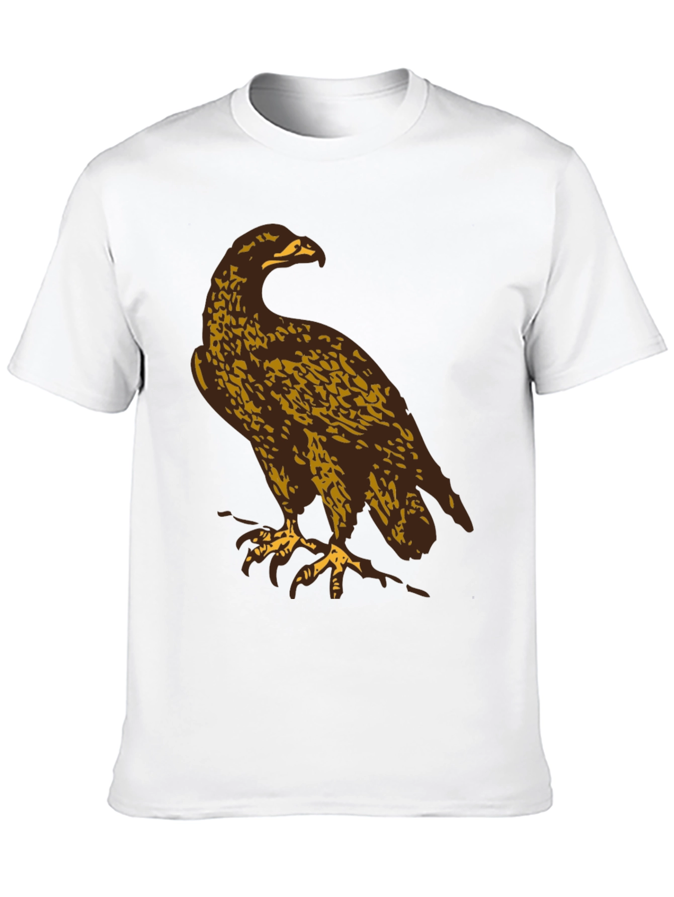Eagle Graphic T-Shirt - Black Casual Tee - 10