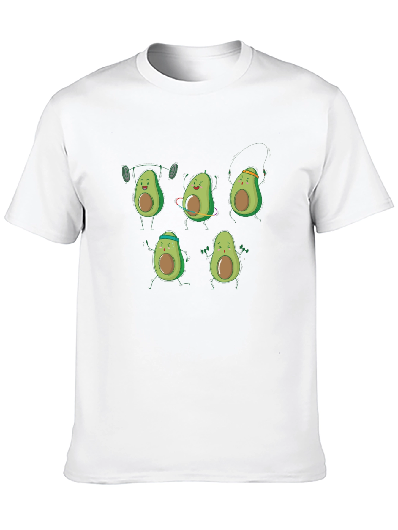 Black Avocado Workout Black T-Shirt view 10