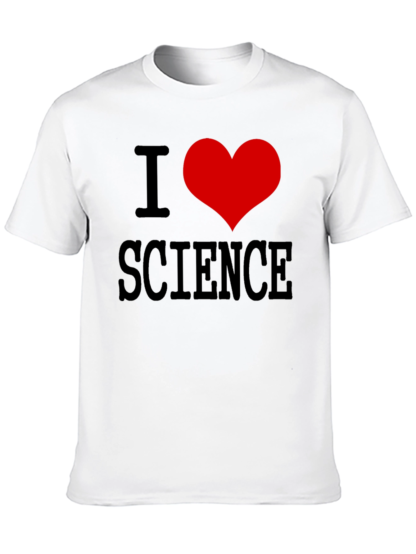 Black I Heart Science Black T-Shirt view 10
