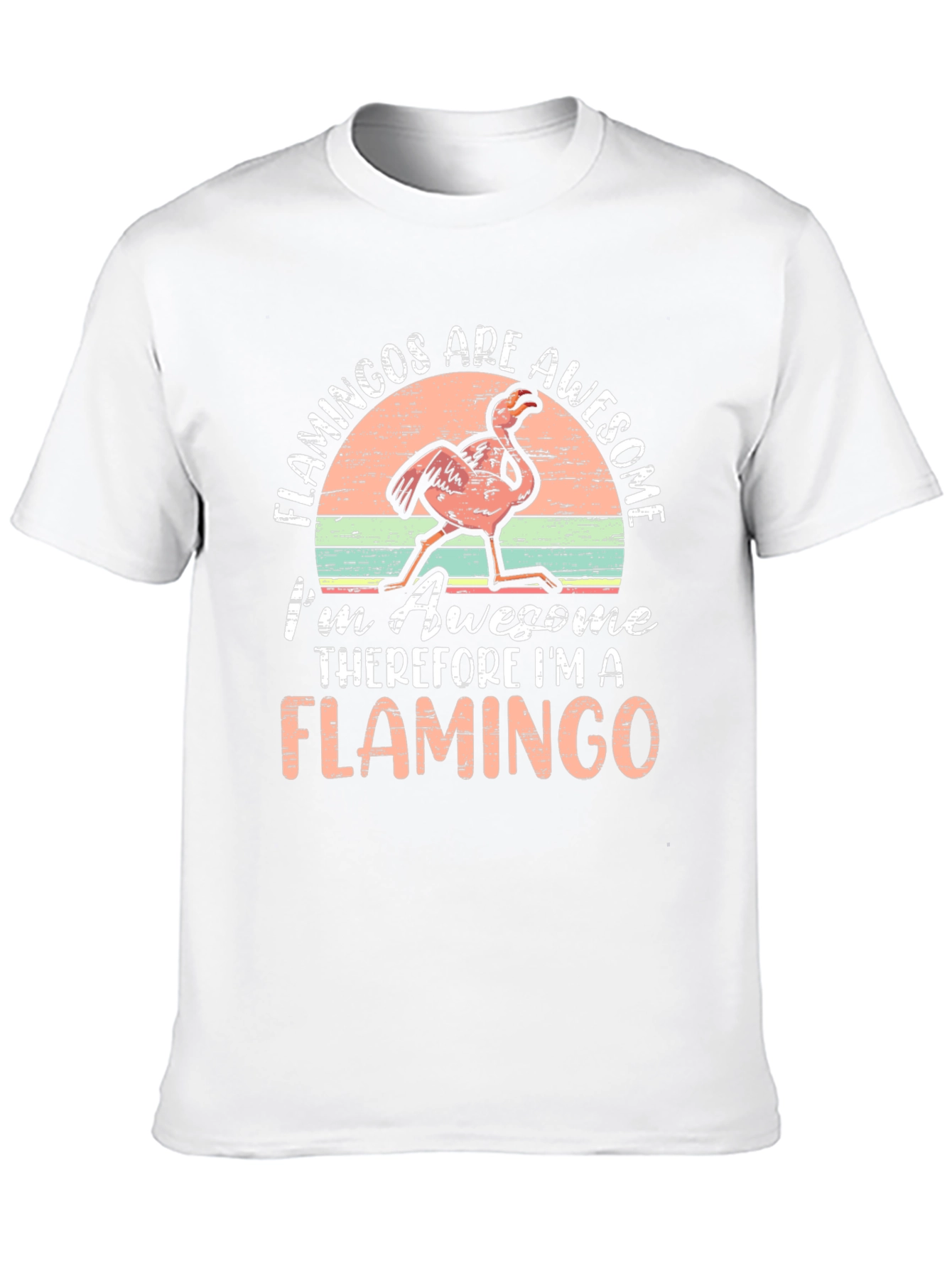 Black Flamingos are Awesome T-Shirt view 10