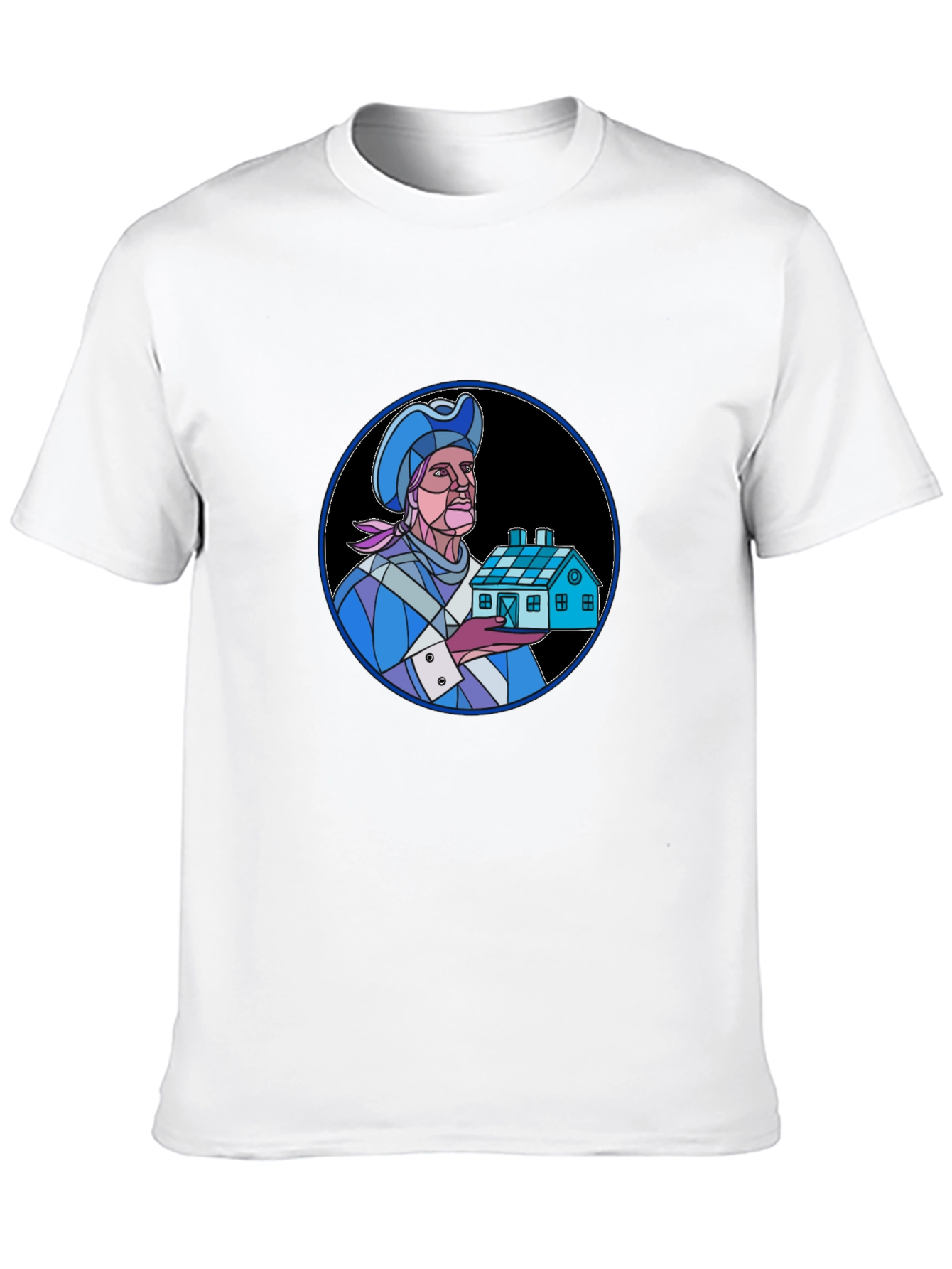 Black Patriot Homeowner Graphic T-Shirt view 10