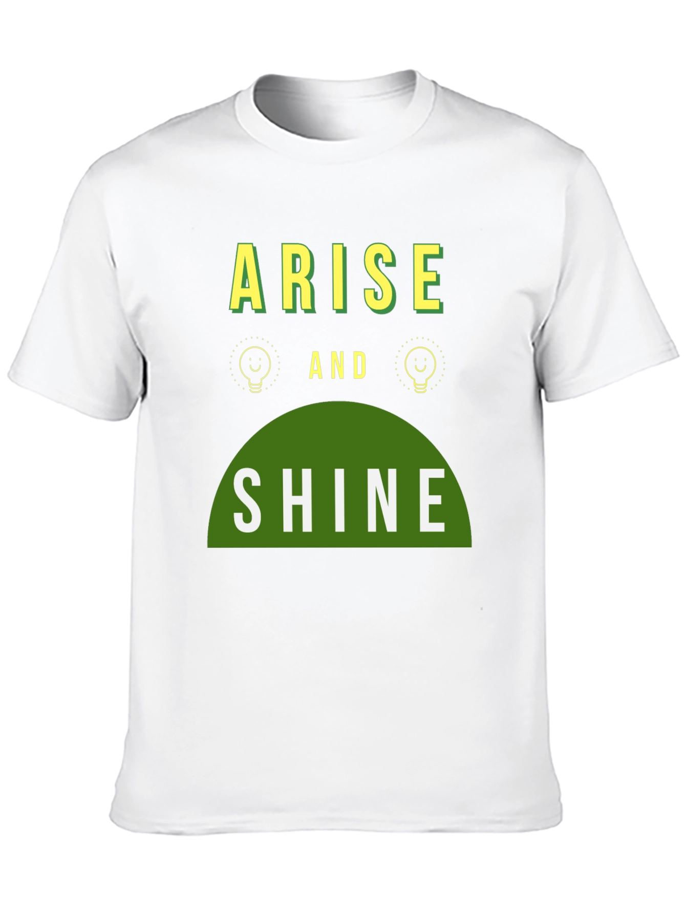 Black Arise and Shine Graphic Tee - Black Cotton Blend view 10