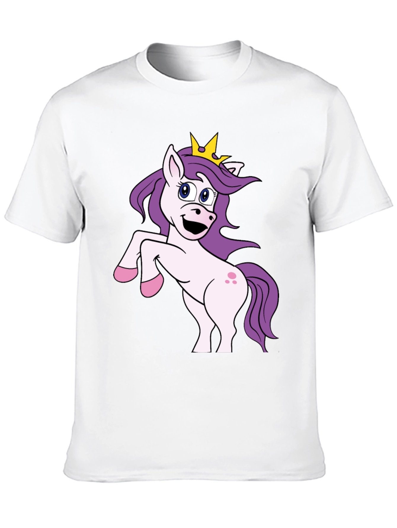 Black Unicorn Graphic Black T-Shirt view 10