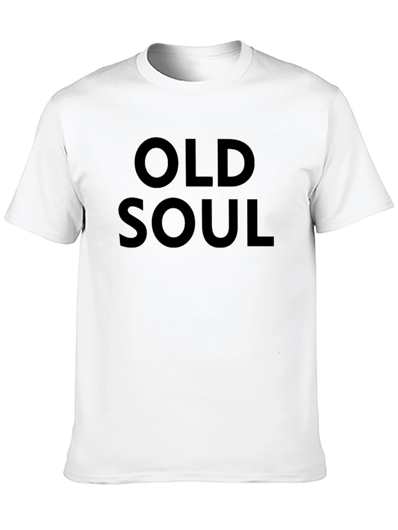 Black Old Soul Graphic Tee - Classic Style view 10
