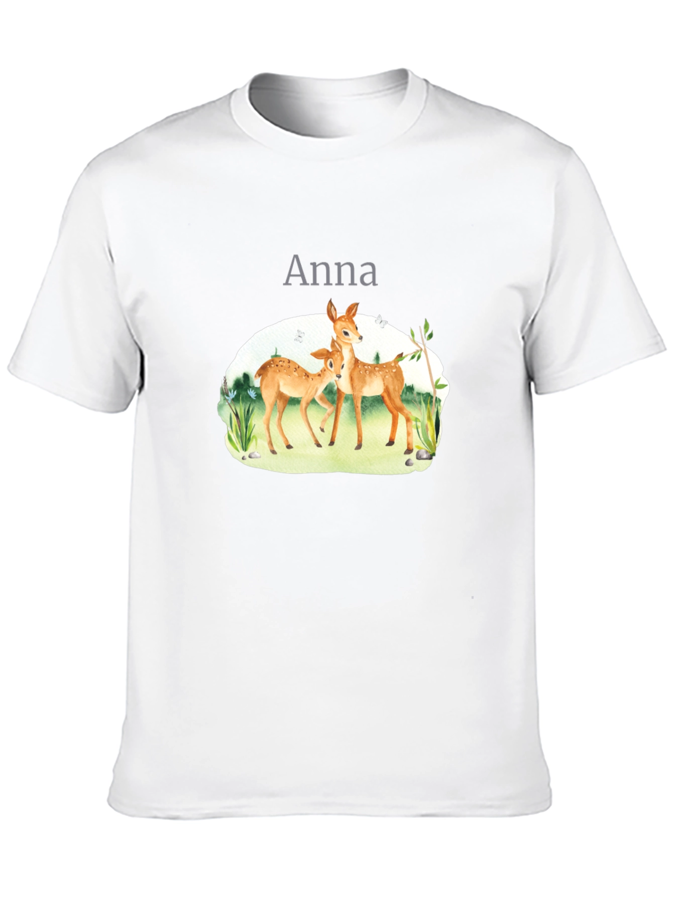 Black Deer Graphic Tee - Anna - Black view 10