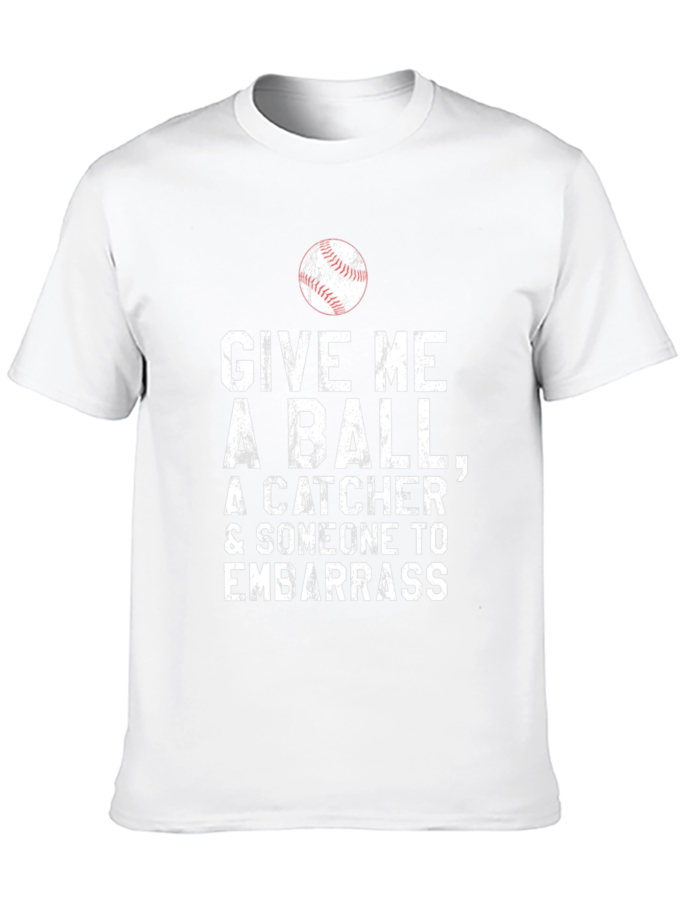 Black Give Me a Ball Graphic Tee view 10