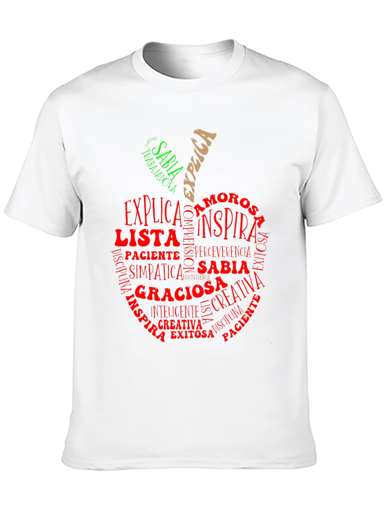 Black Teacher Appreciation Apple Graphic Tee view 10