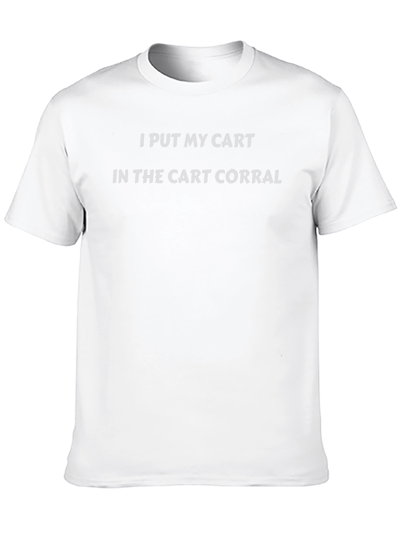Cart Corral T-Shirt Funny Shopping Cart Tee - 10