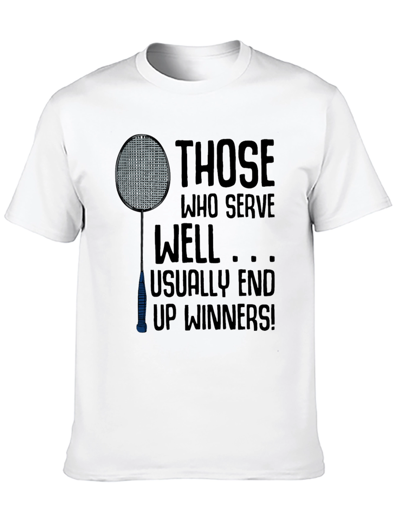 Badminton Serve Well T-Shirt - 10