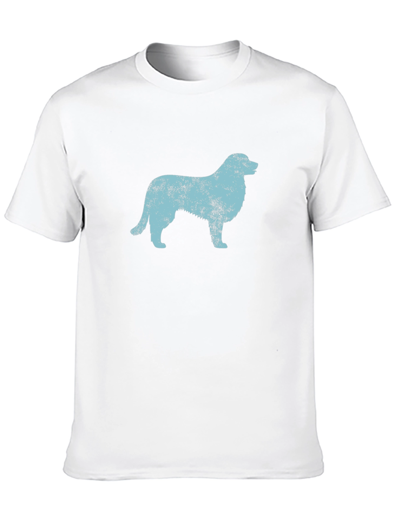 Black Dog Silhouette Graphic Black T-Shirt view 10