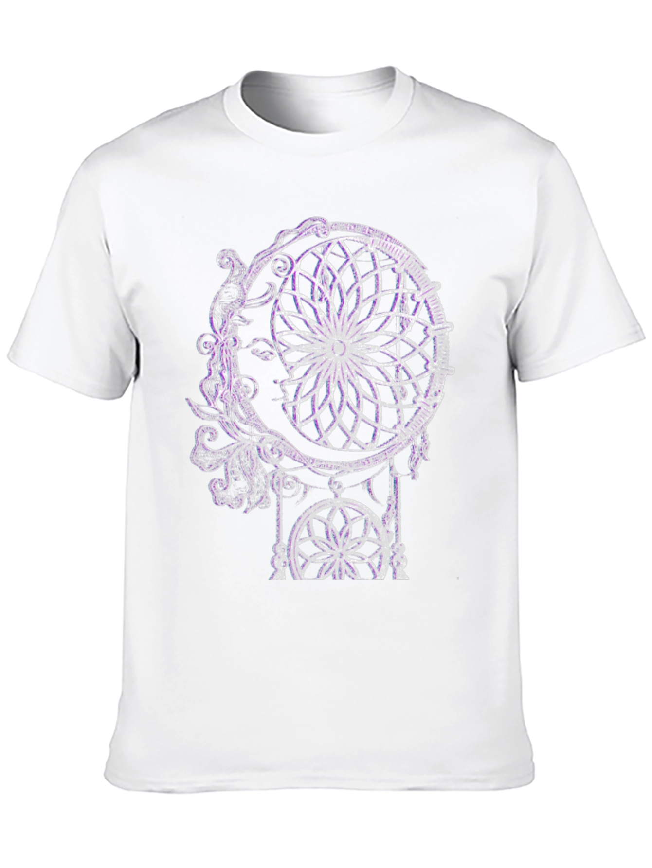 Black Dreamcatcher Graphic Tee - Black Cotton Blend view 10