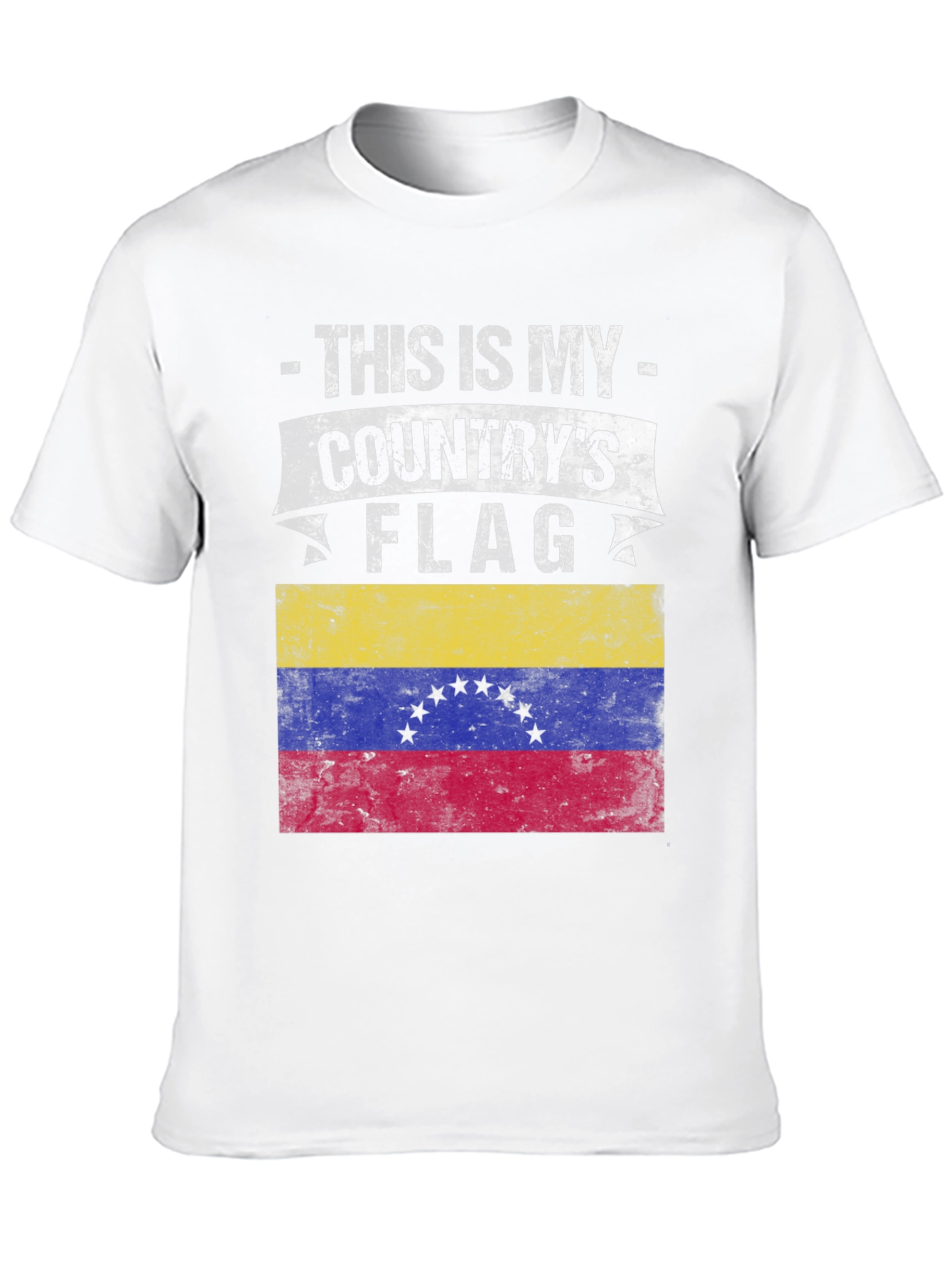 Black Venezuela Flag T-Shirt - Country Pride Tee view 10