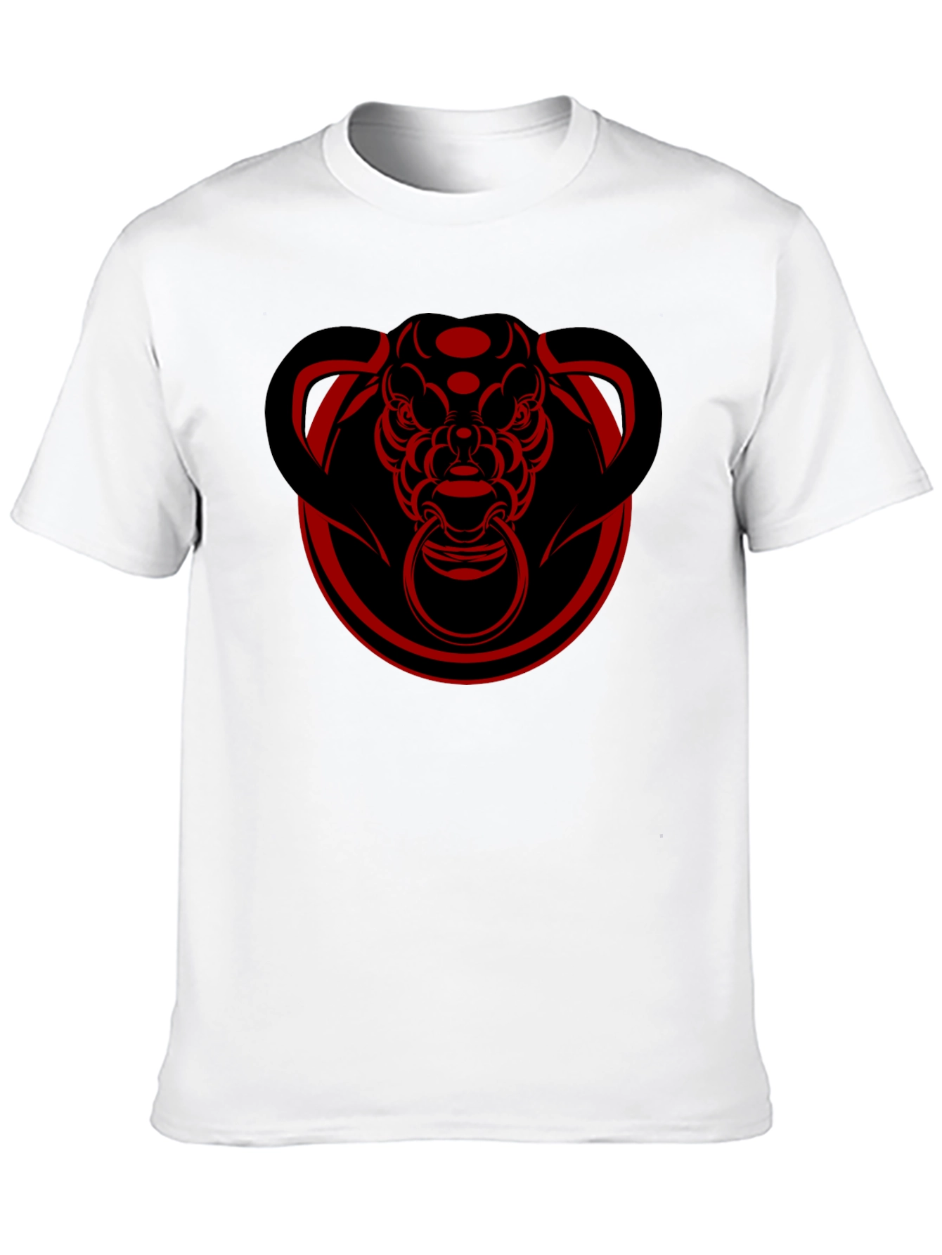 Black Bold Bull Graphic Tee - Black view 10