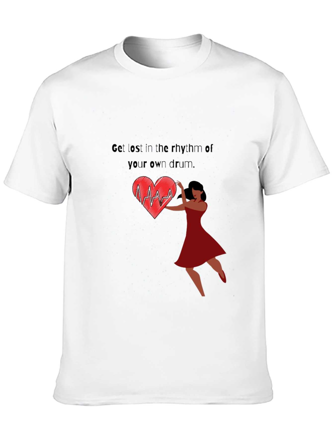 Black Rhythm of Your Own Drum T-Shirt view 10