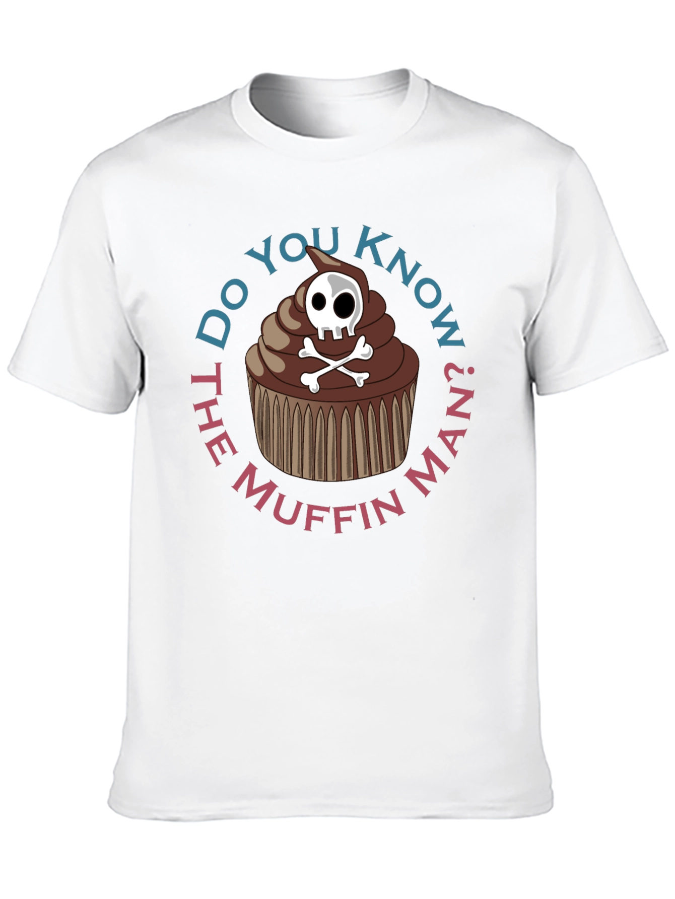 Black Do You Know the Muffin Man? Graphic Tee view 10