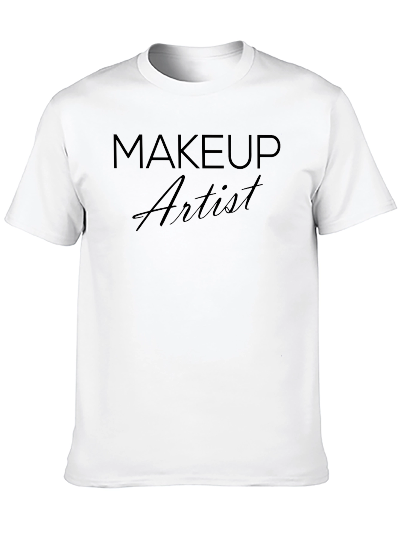 Makeup Artist T-Shirt - Stylish Crew Neck Tee - 10